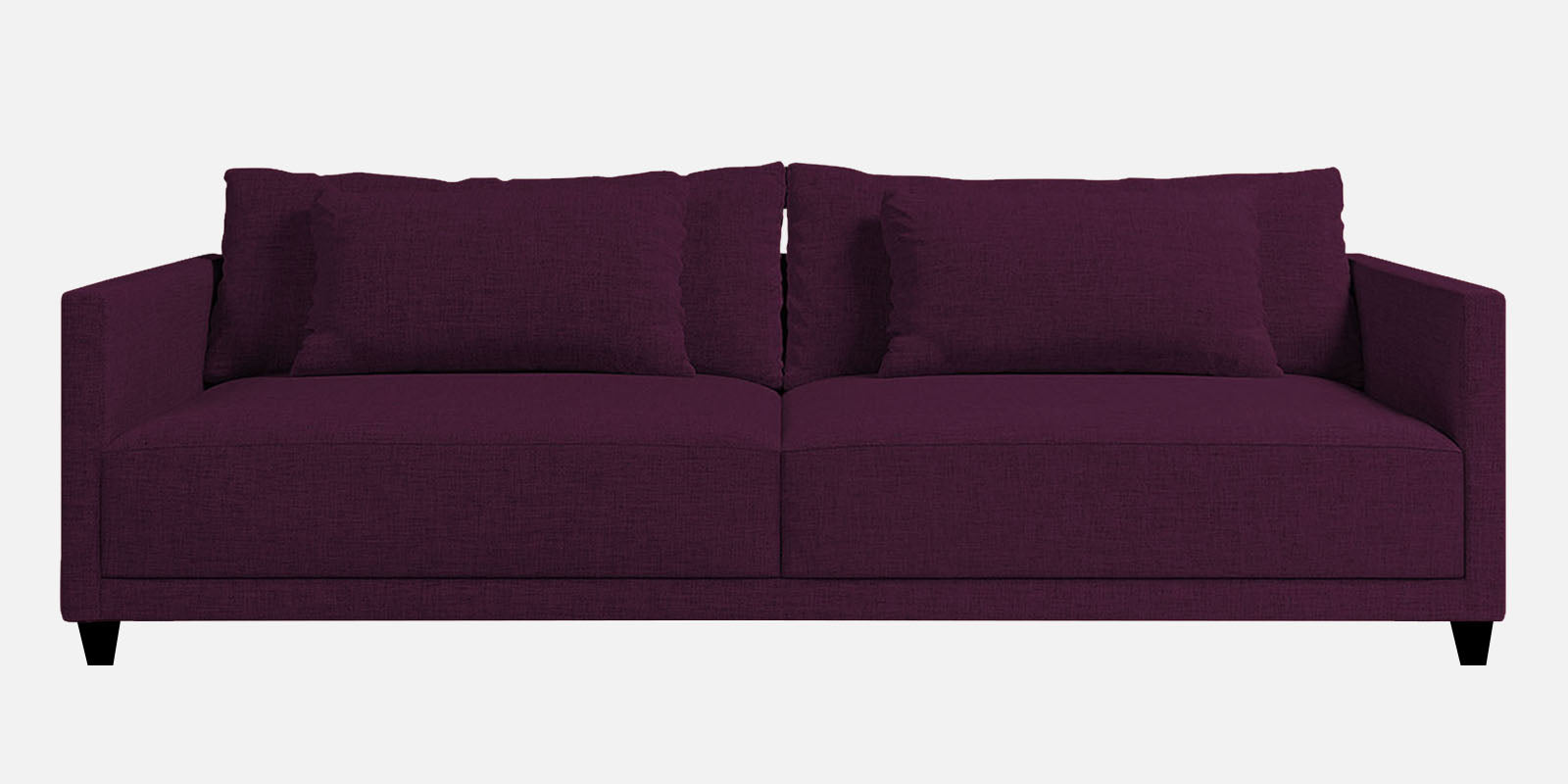 Kera Fabric 3 Seater Sofa in Greek Purple Colour