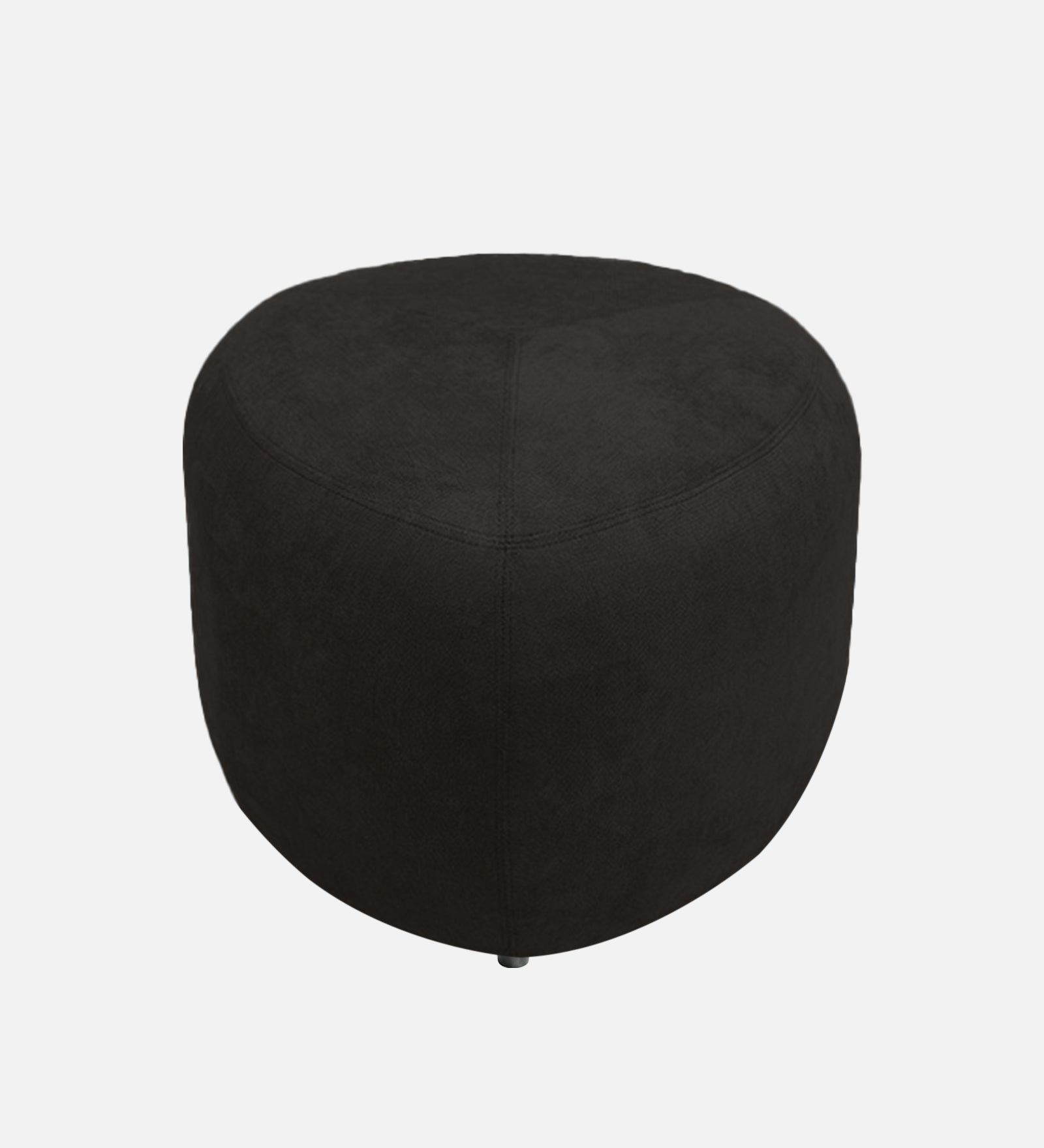 Keori Fabric Pouffe In Zed Black Colour - Febonic Living