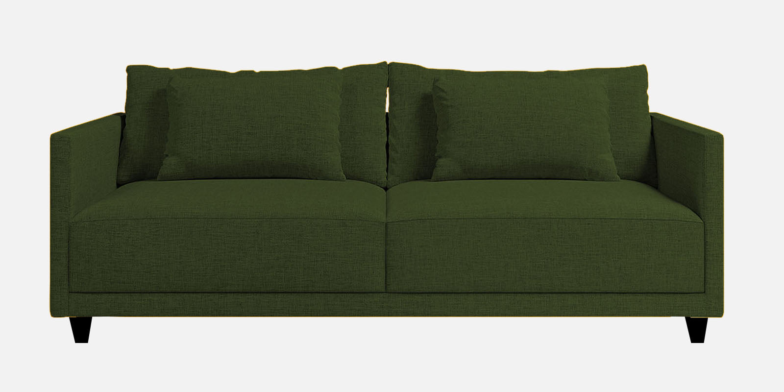 Kera Fabric 2 Seater Sofa In Olive Green Colour - Febonic Living