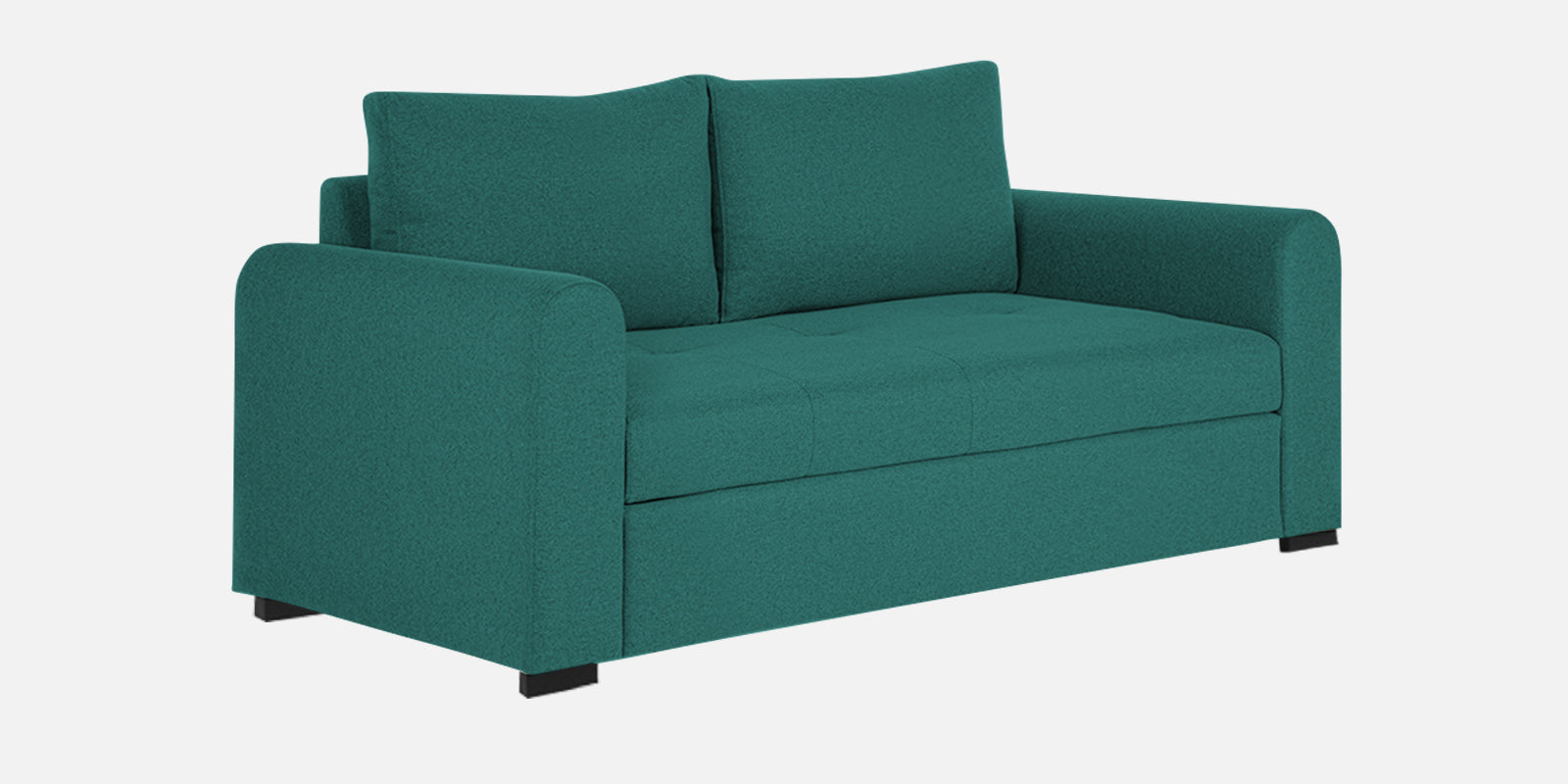 Sigma Fabric 2 Seater Sofa In Sea Green Colour - Febonic Living