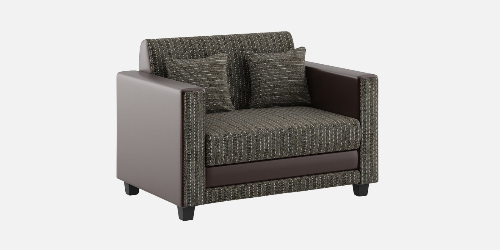 Juno Fabric 2 Seater Sofa In Lama Brown Colour - Febonic Living