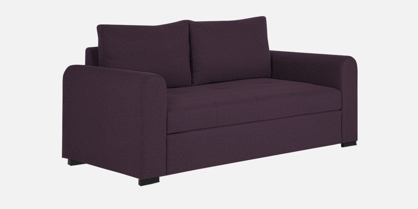 Sigma Fabric 2 Seater Sofa In Greek Purple Colour - Febonic Living