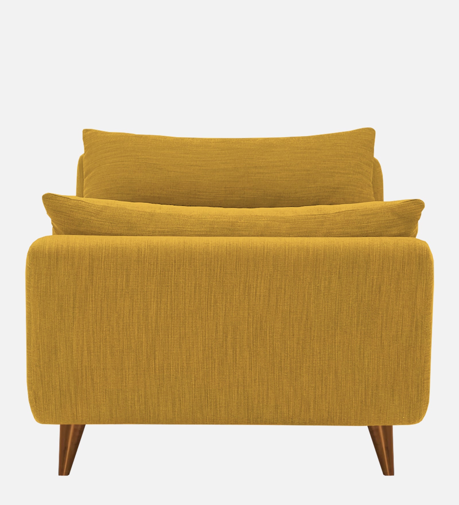 Jasmin Fabric Chaise Lounger In Bold Yellow Colour - Febonic Living