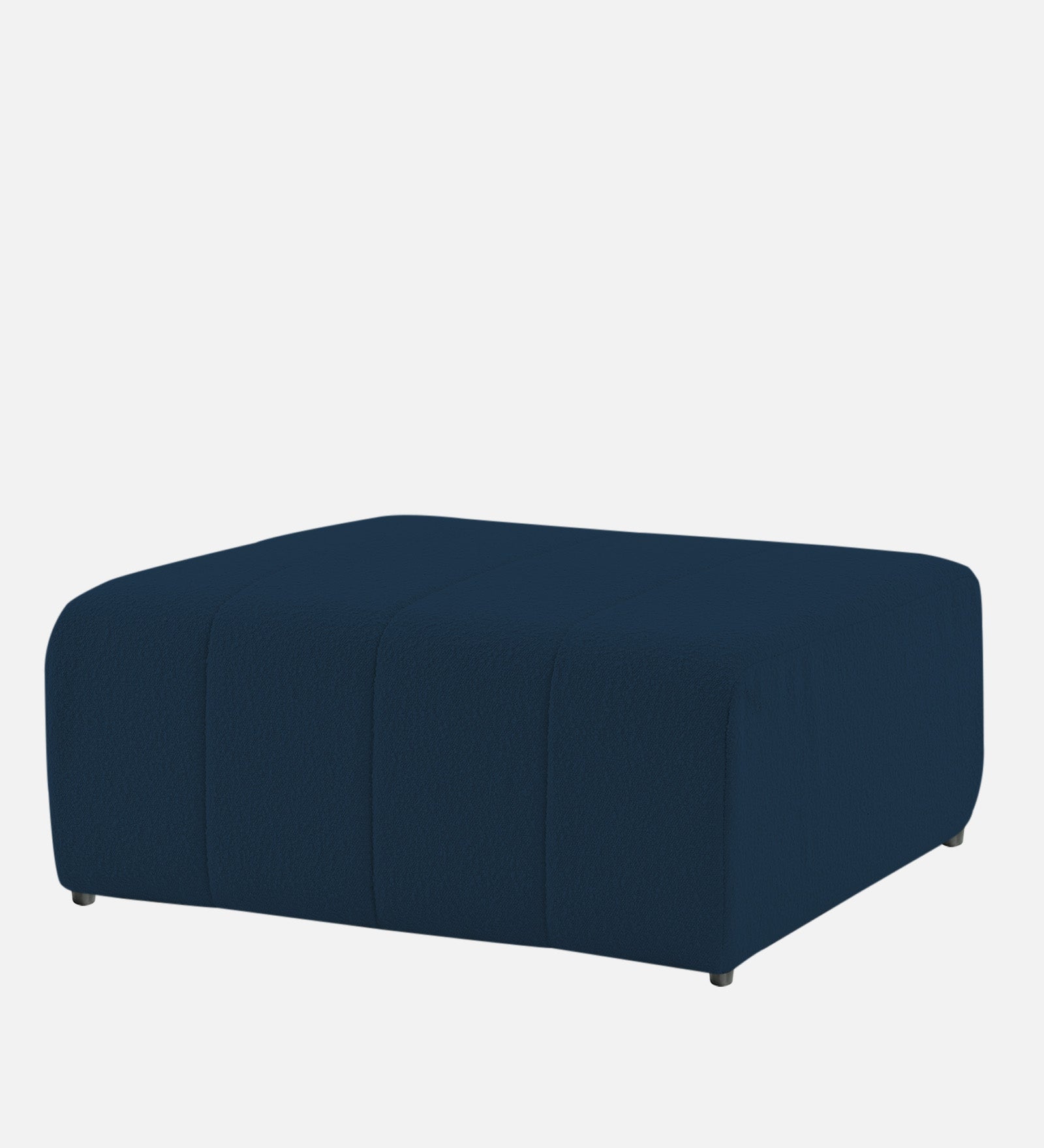 Lark Boucle Bench In Danim Blue Colour - Febonic Living