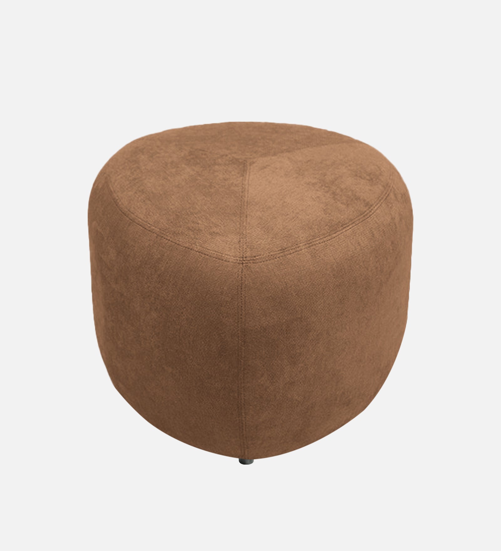 Keori Fabric Pouffe In Cookie Beige Colour - Febonic Living