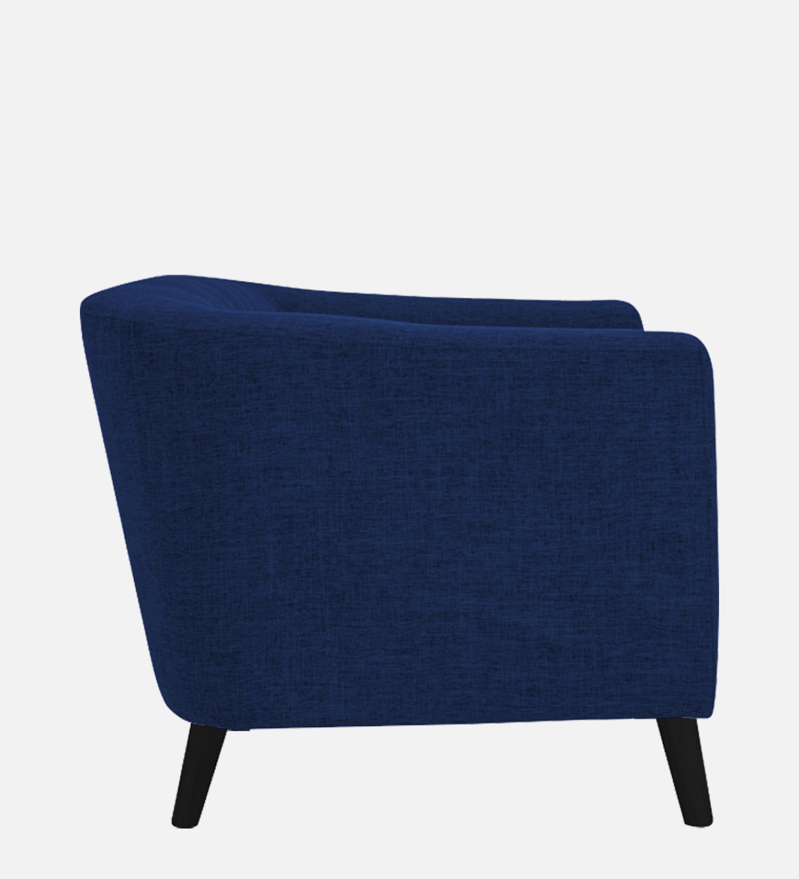 Casper Fabric 1 Seater Sofa In Royal Blue Colour - Febonic Living