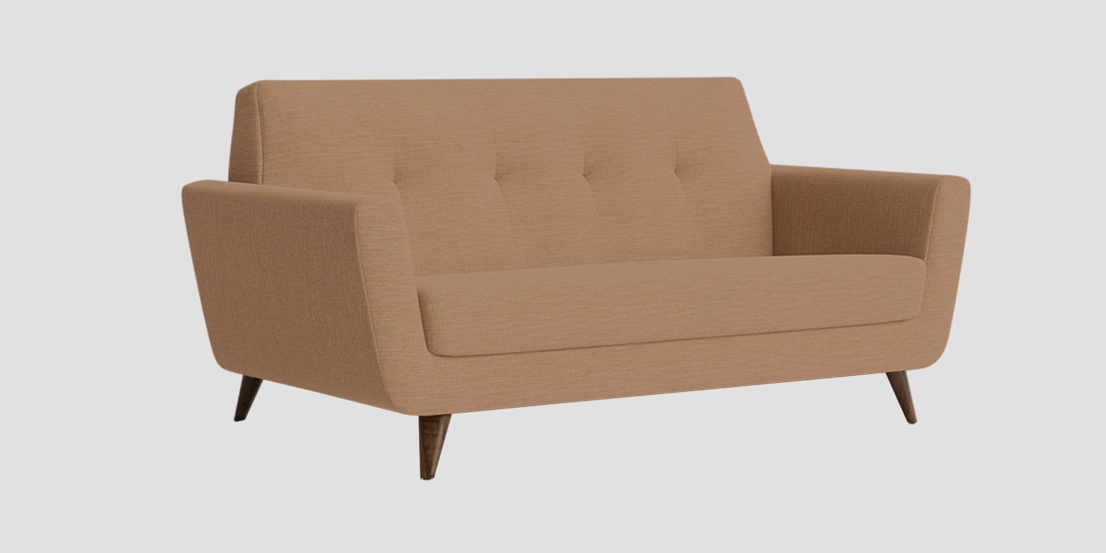 Jasmin Fabric 2 Seater Sofa In Cosmic Beige Colour - Febonic Living
