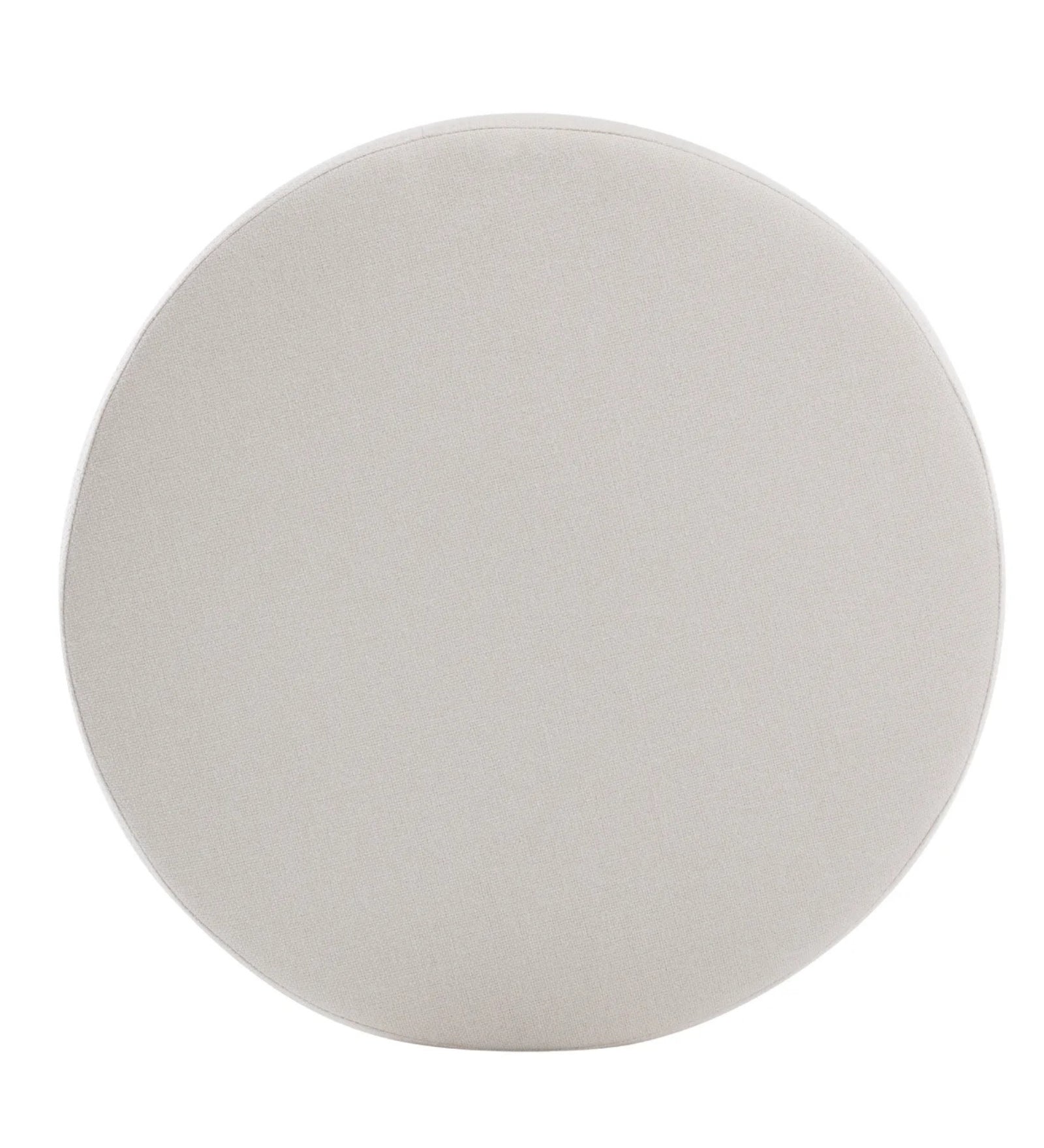 Larky Fabric Ottoman In Lit Grey Colour With Storage - Febonic Living