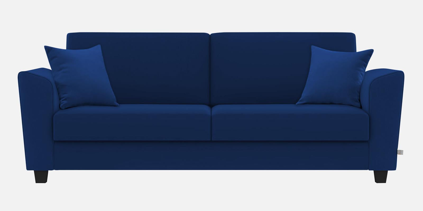 Daku Fabric 3 Seater Sofa In Royal Blue Colour - Febonic Living