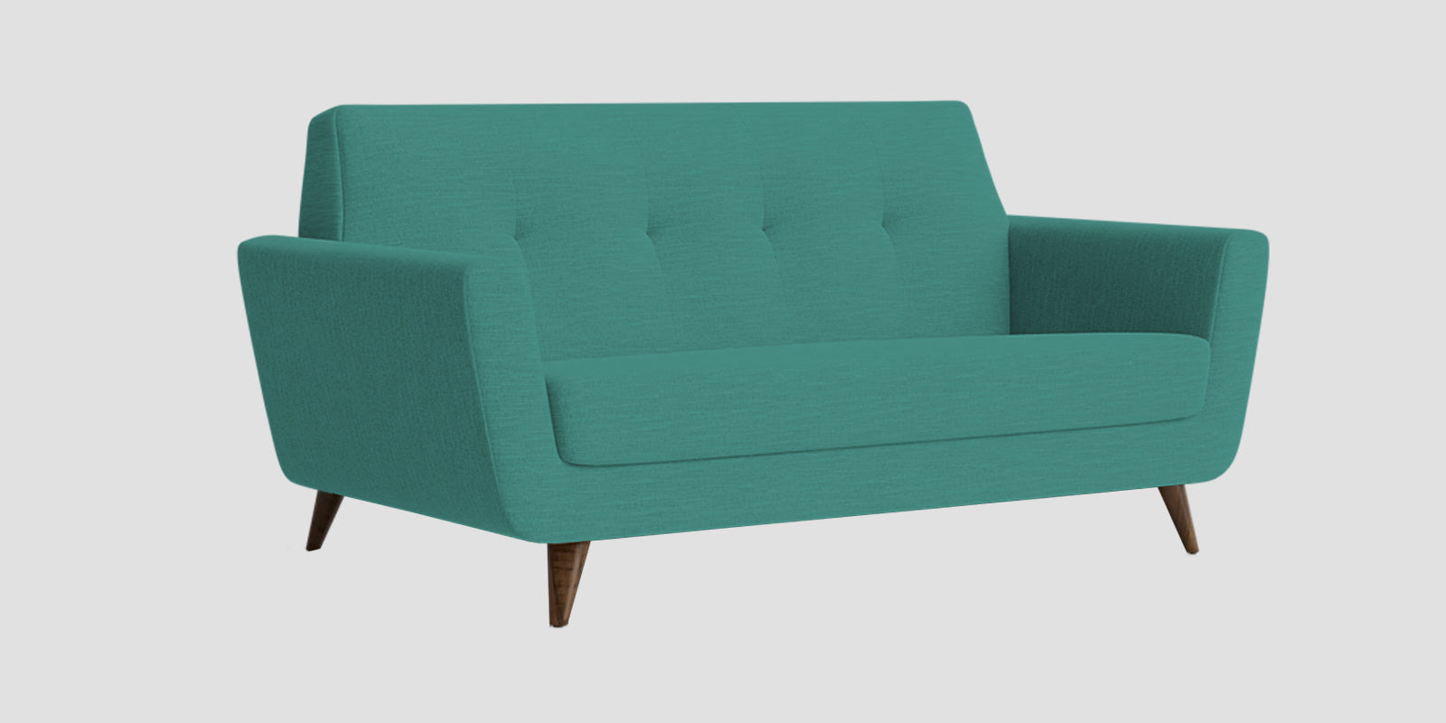 Jasmin Fabric 2 Seater Sofa In Sea Green Colour - Febonic Living