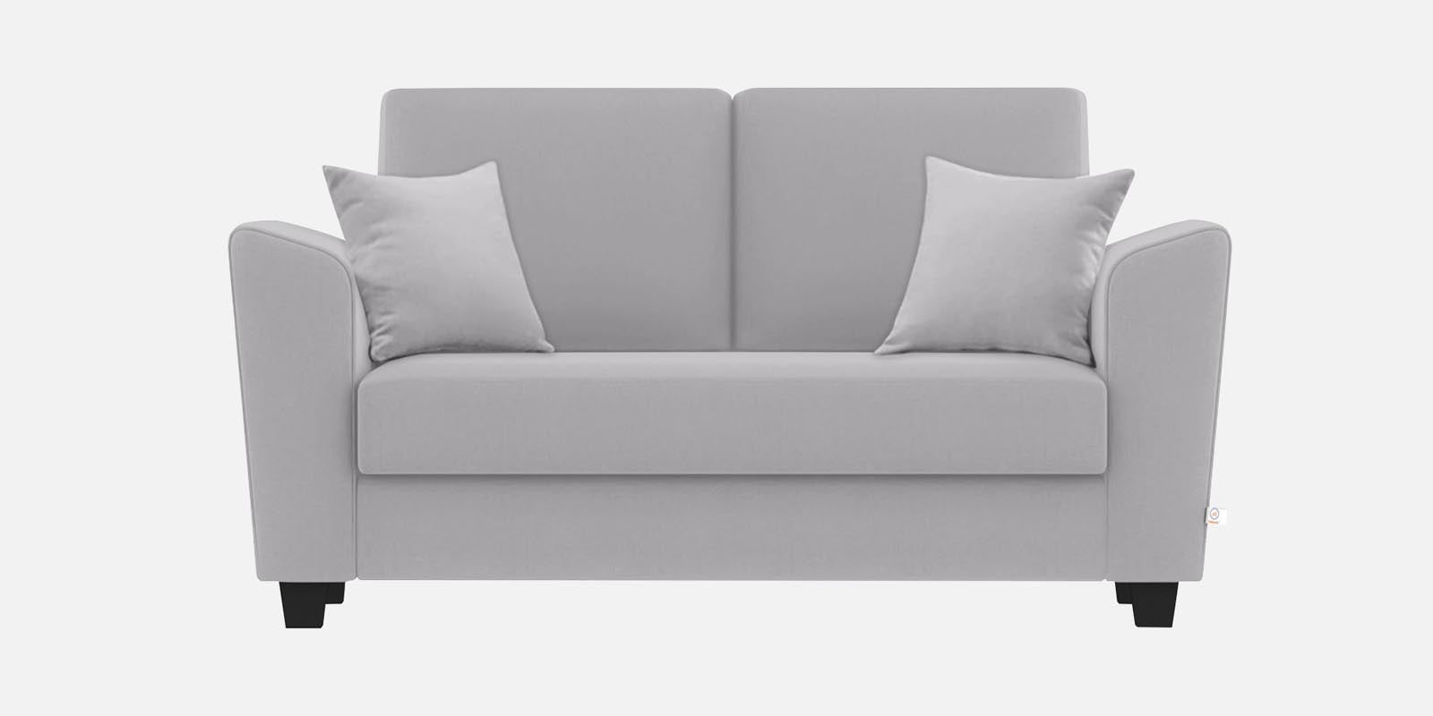 Daku Fabric 2 Seater Sofa In Lit Grey Colour - Febonic Living