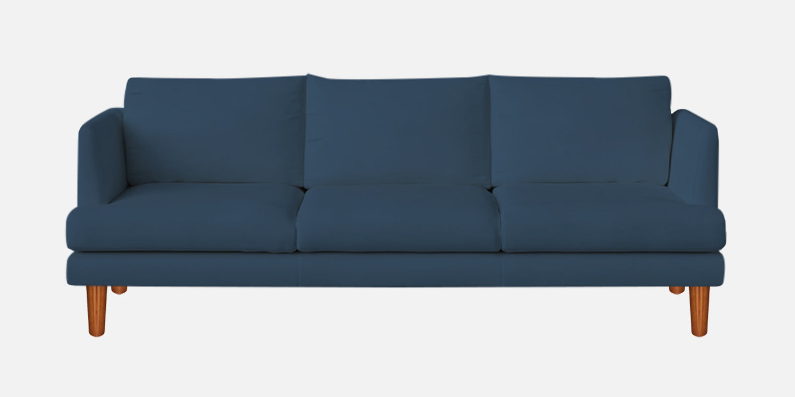Sokun Fabric 3 Seater Sofa In Light Blue Colour - Febonic Living