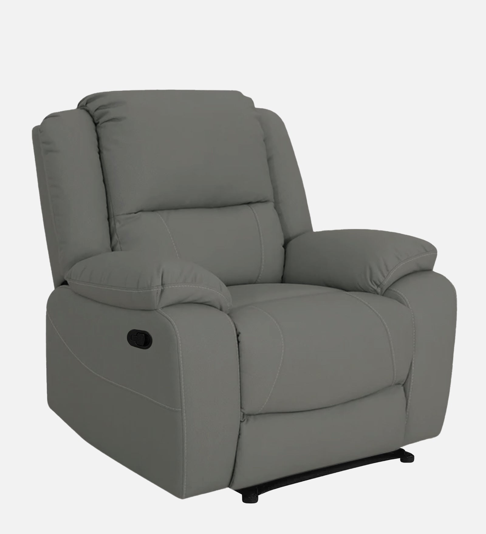 Adley Fabric 1 Seater Manual Recliner In Turtle Green Colour - Febonic Living