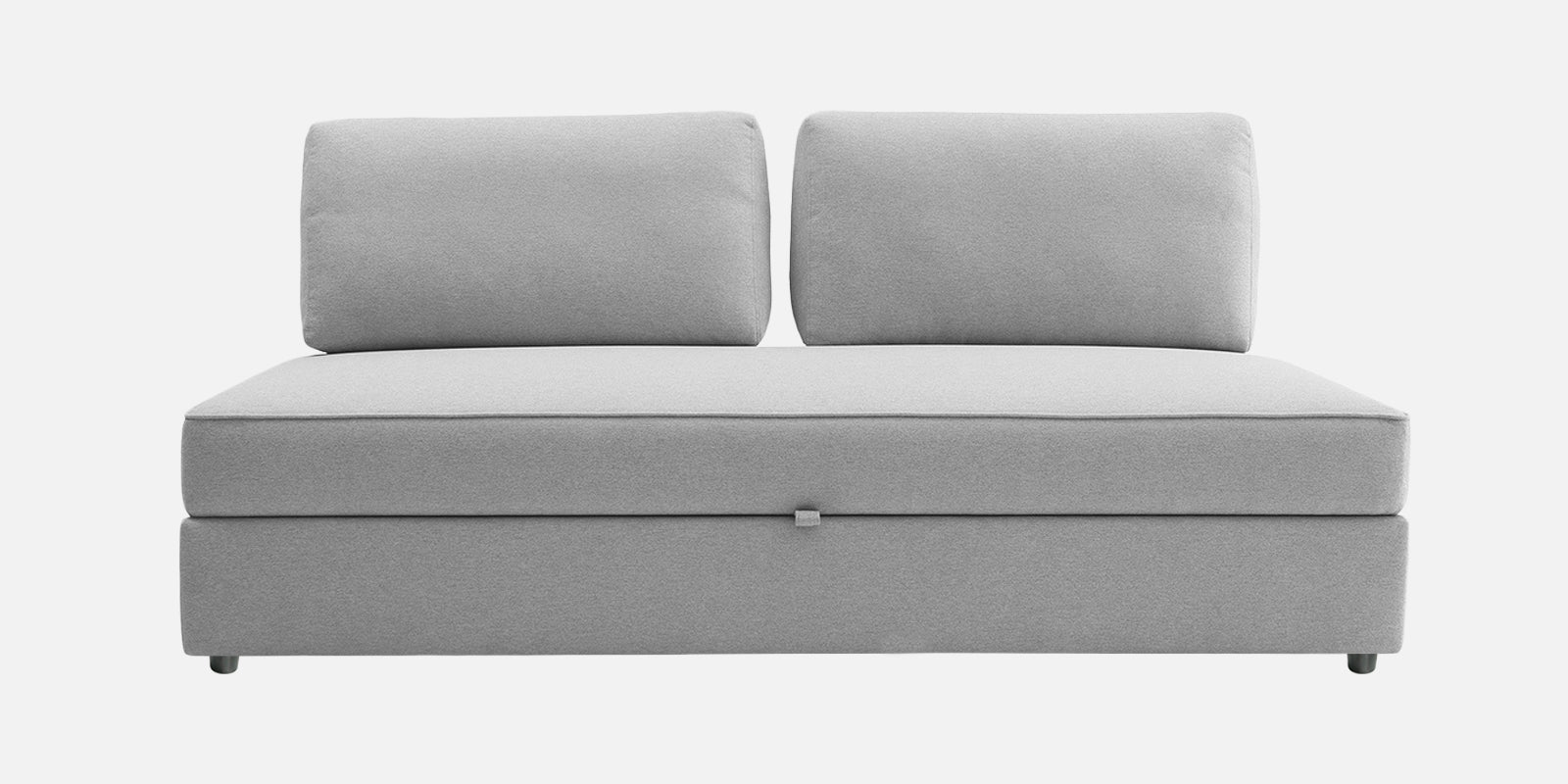 Vito Fabric Day Bed In Coin Grey Colour With Storage - Febonic Living