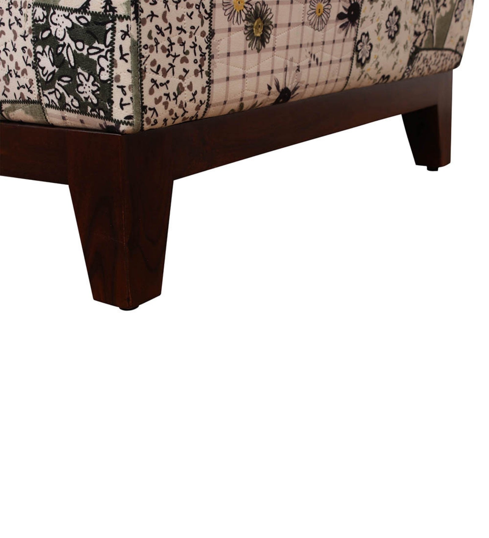 Bolton Floral Print Fabric Arm Chair in Multi Colour - Febonic Living