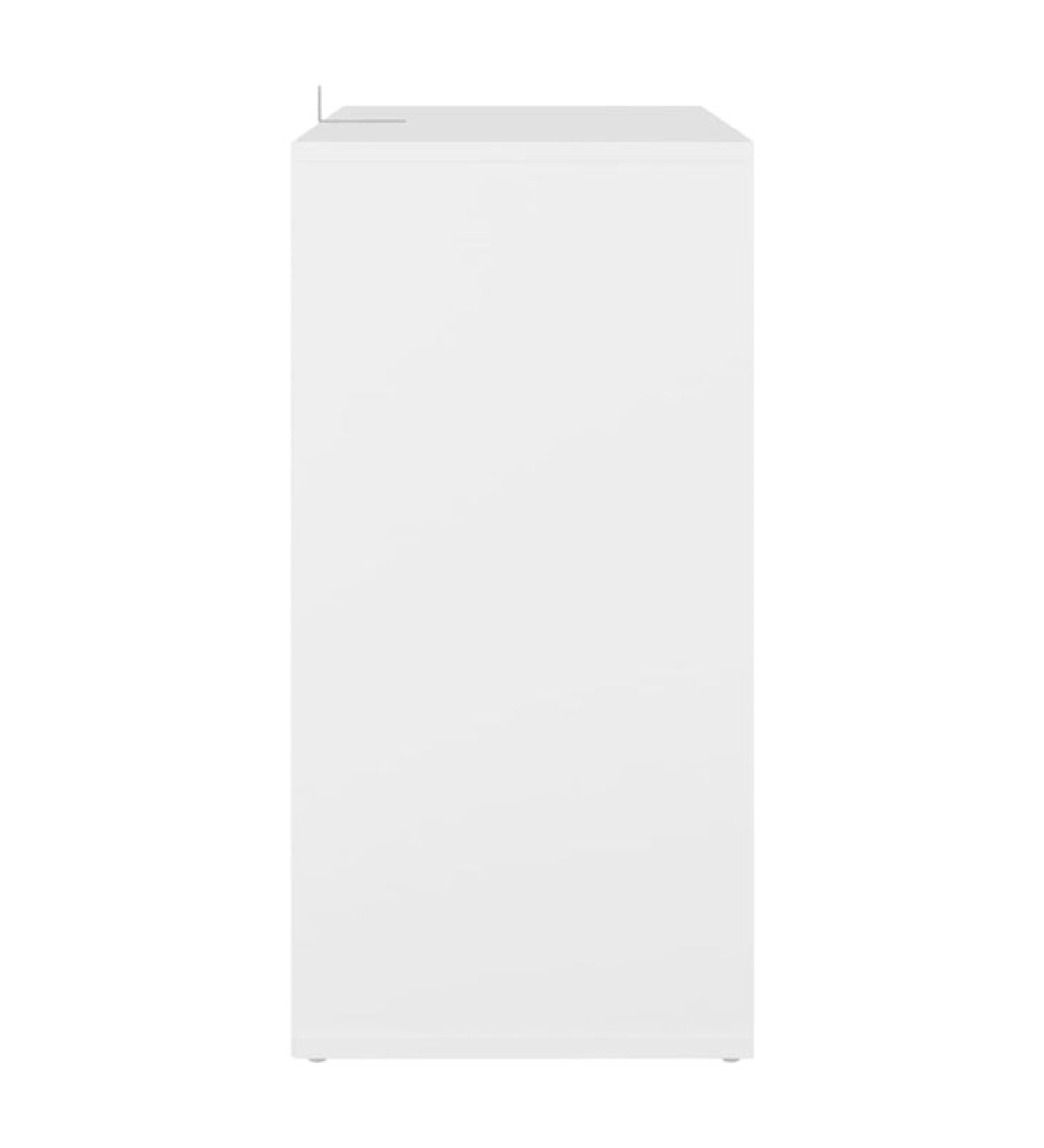 Nayeli Shoe Rack In Frosty White Finish - Febonic Living