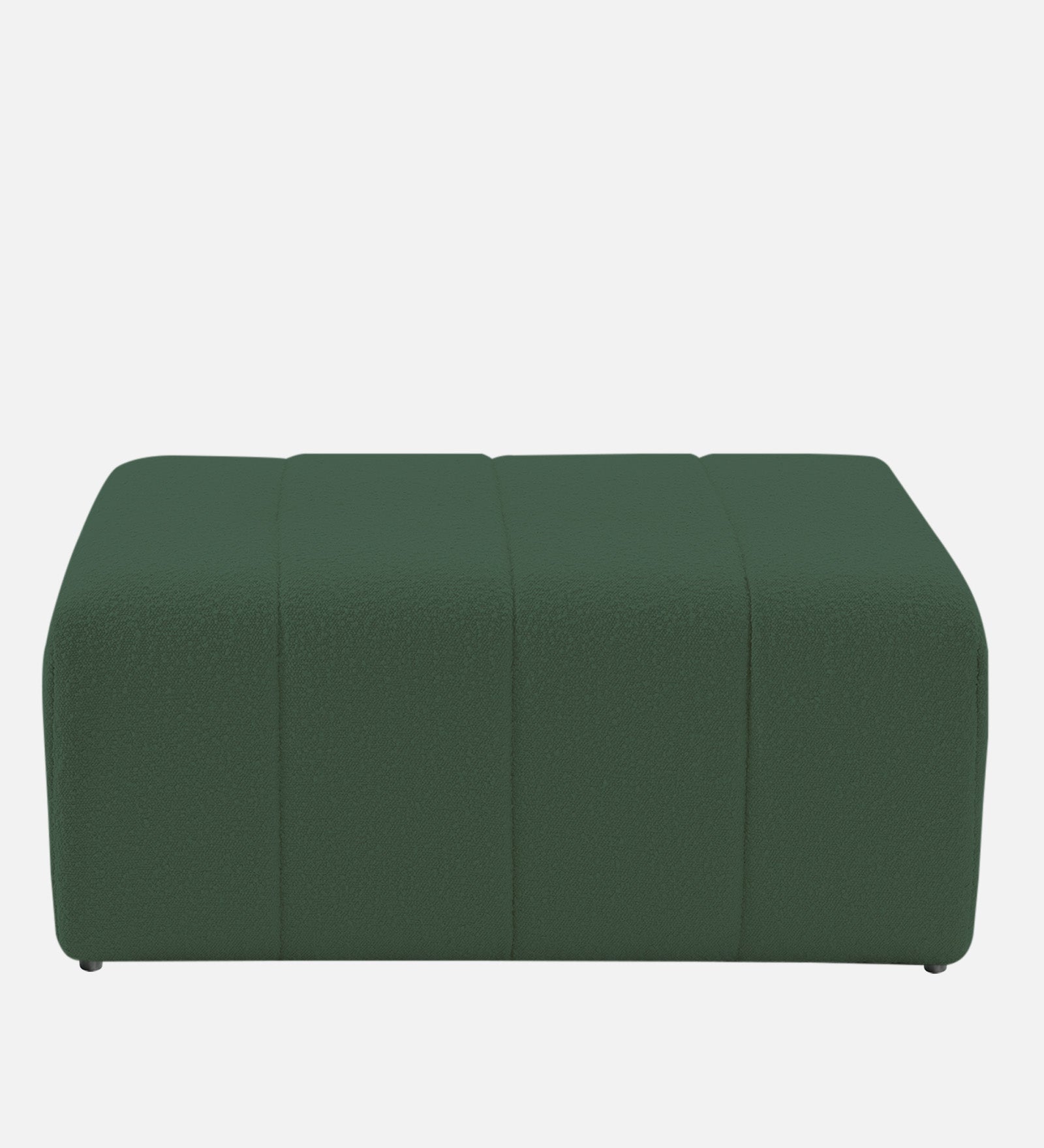 Lark Boucle Bench In Bottle Green Colour - Febonic Living