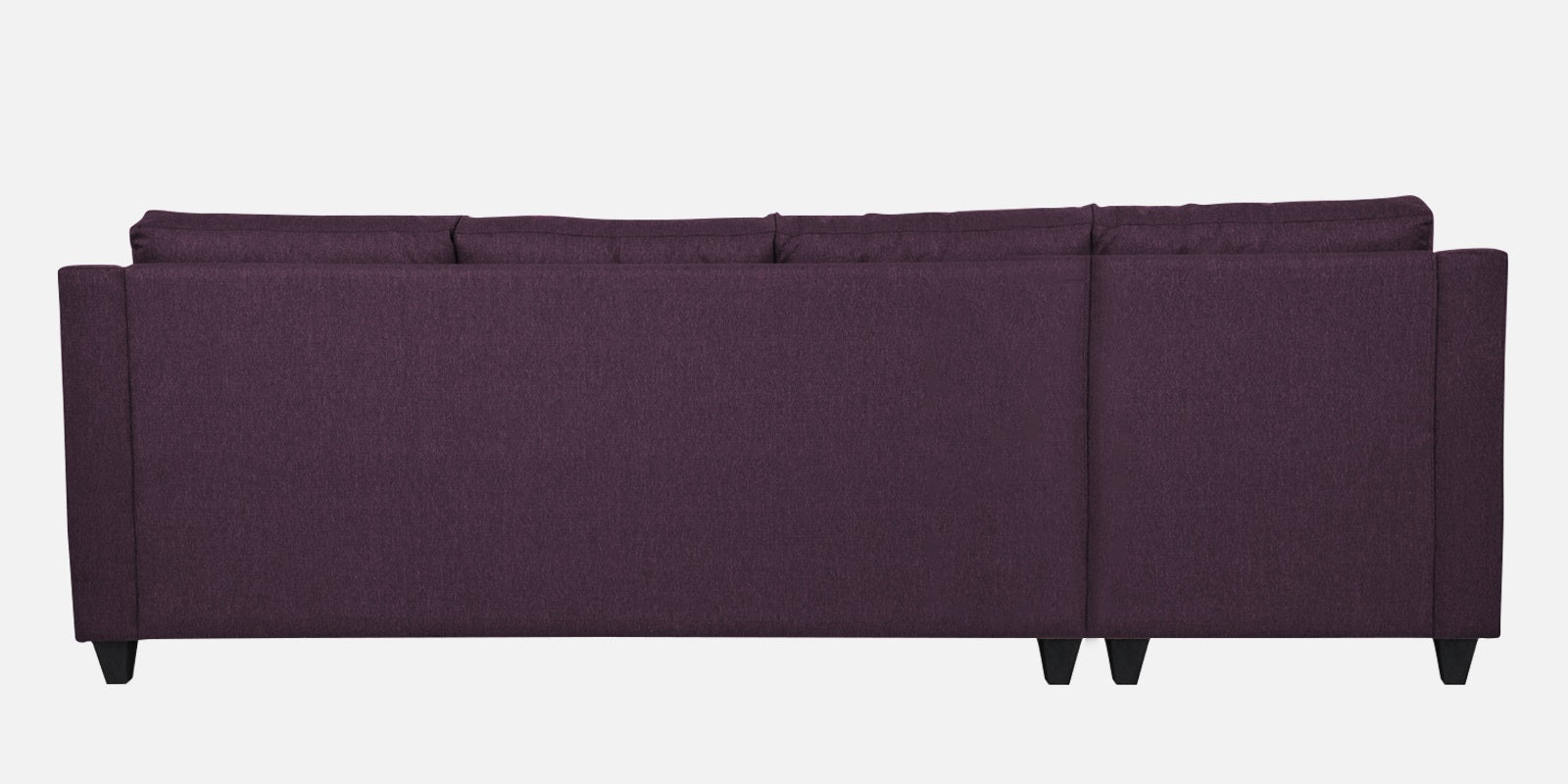 Welly Fabric RHS Sectional Sofa (3+Lounger) In Greek Purple Colour - Febonic Living