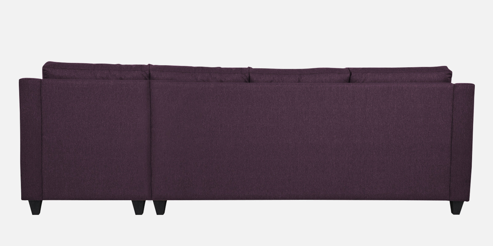 Welly Fabric LHS Sectional Sofa (3+Lounger) In Greek Purple Colour - Febonic Living