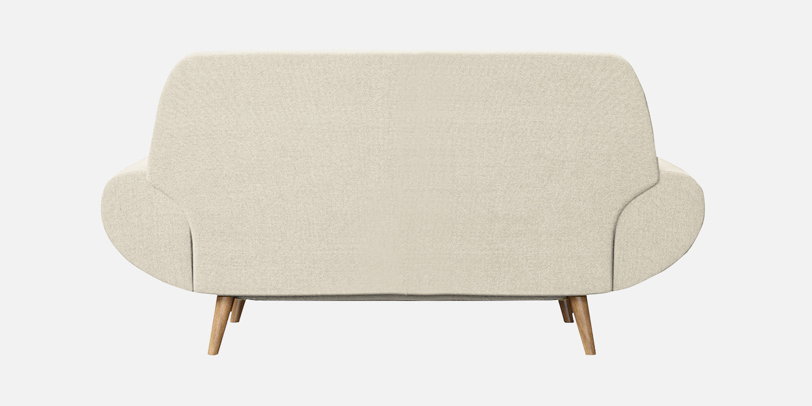 Jessy Fabric 2 Seater Sofa In Ivory Cream Colour - Febonic Living
