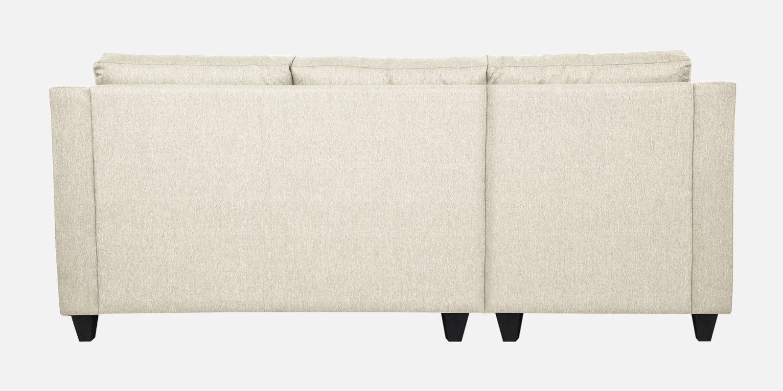 Welly Fabric RHS Sectional Sofa (2+Lounger) In Ivory Cream Colour - Febonic Living