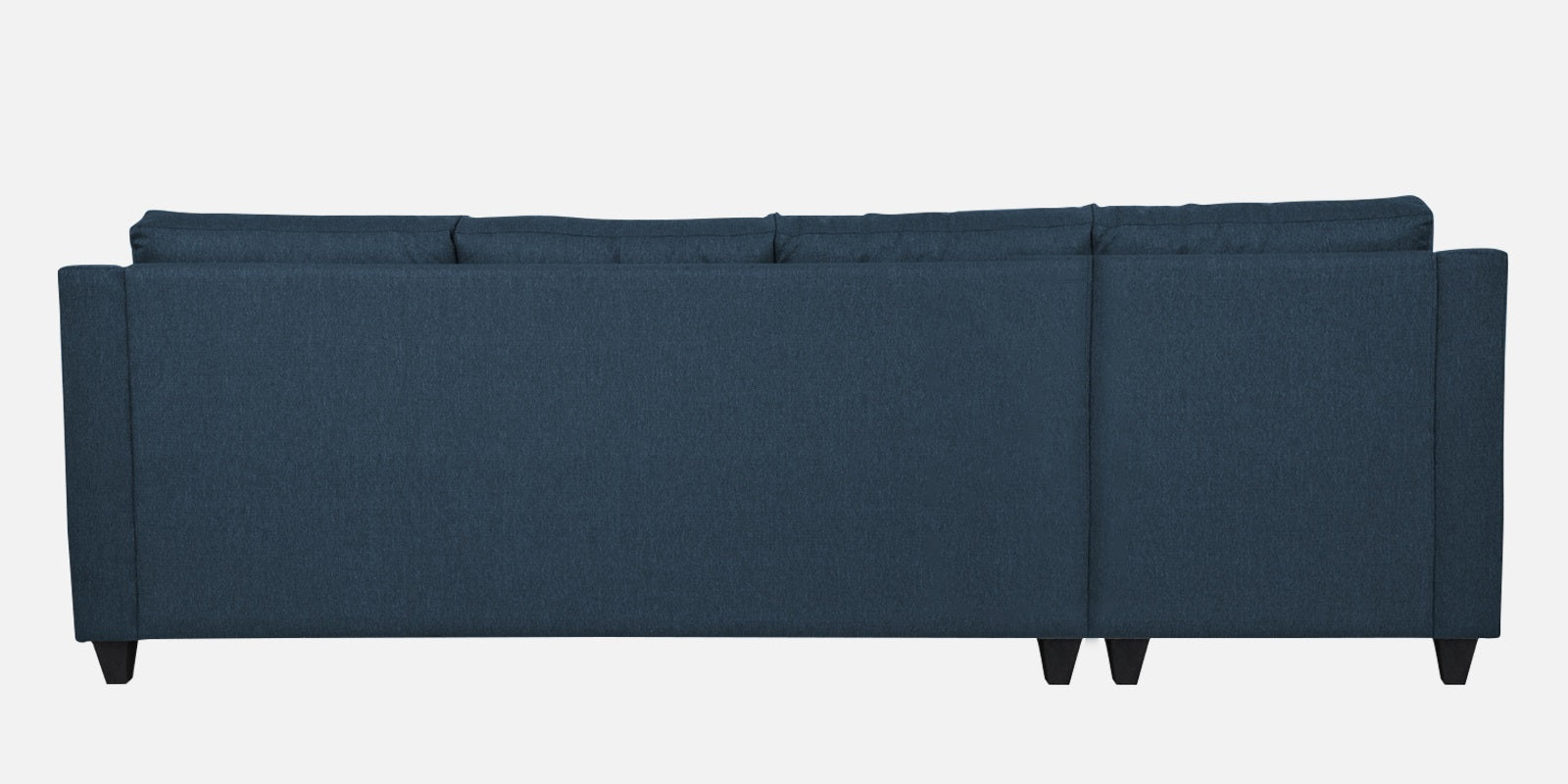 Welly Fabric RHS Sectional Sofa (3+Lounger) In Light Blue Colour - Febonic Living