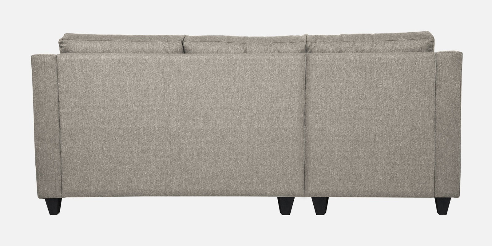 Welly Fabric RHS Sectional Sofa (2+Lounger) In Ash Grey Colour - Febonic Living