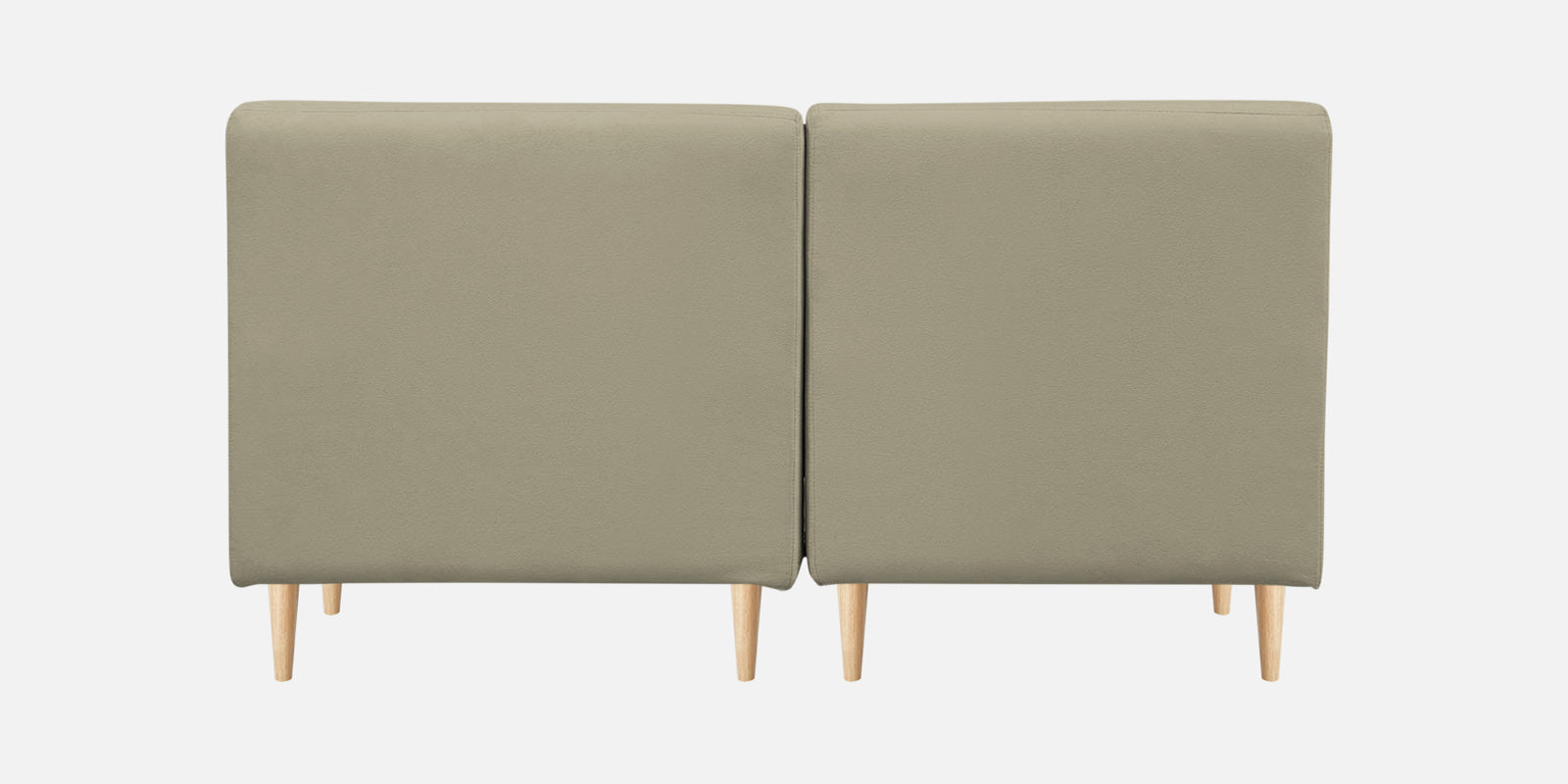 Woody Fabric 2 Seater Sofa In Carnival Beige Colour - Febonic Living