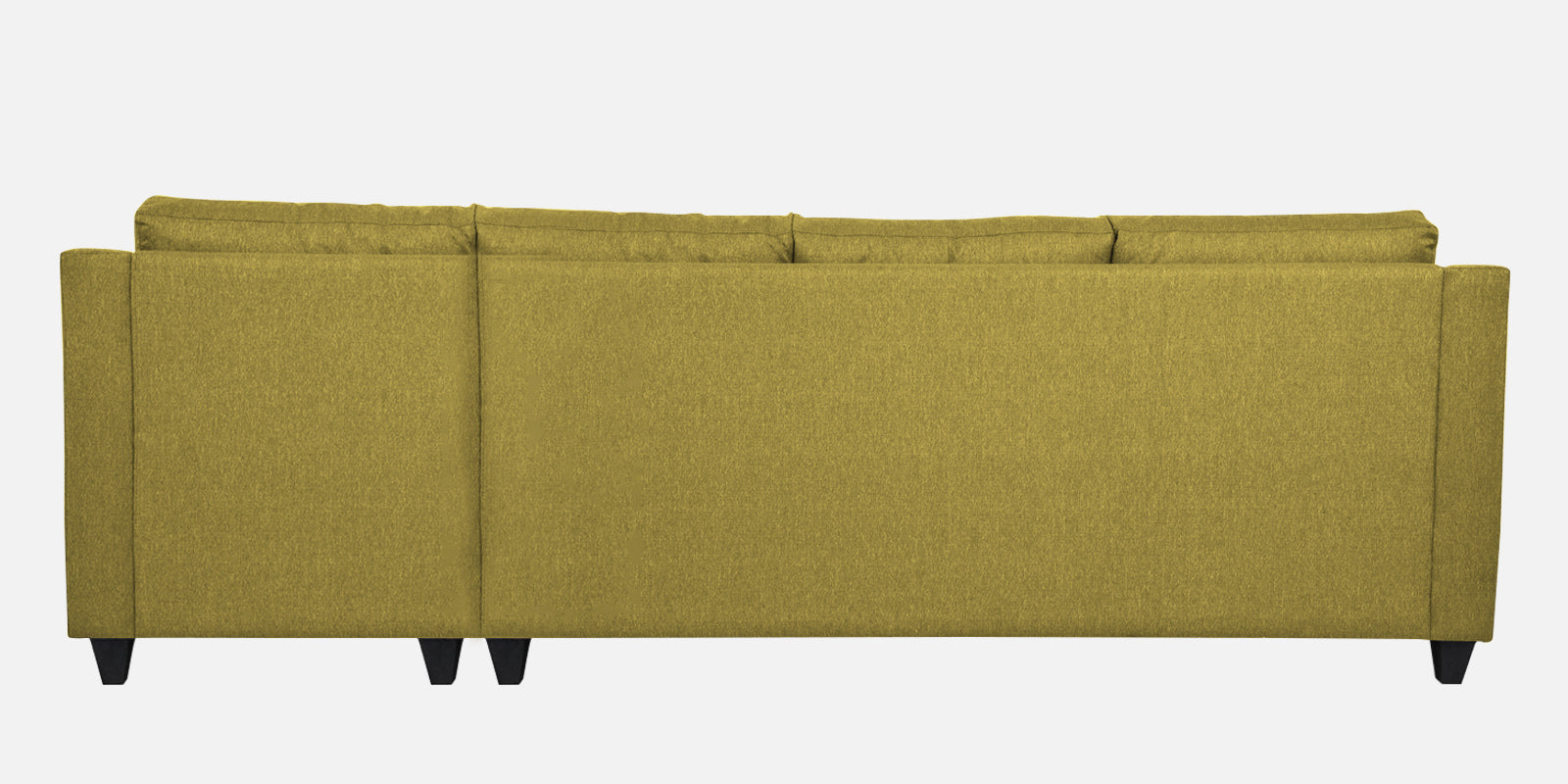 Welly Fabric LHS Sectional Sofa (3+Lounger) In Parrot Green Colour - Febonic Living