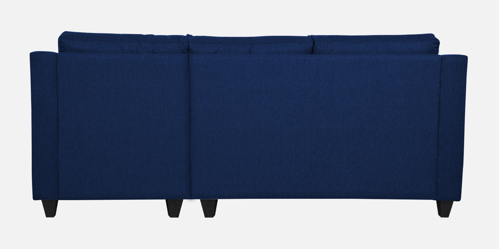 Welly Fabric LHS Sectional Sofa (2+Lounger) In Royal Blue Colour - Febonic Living