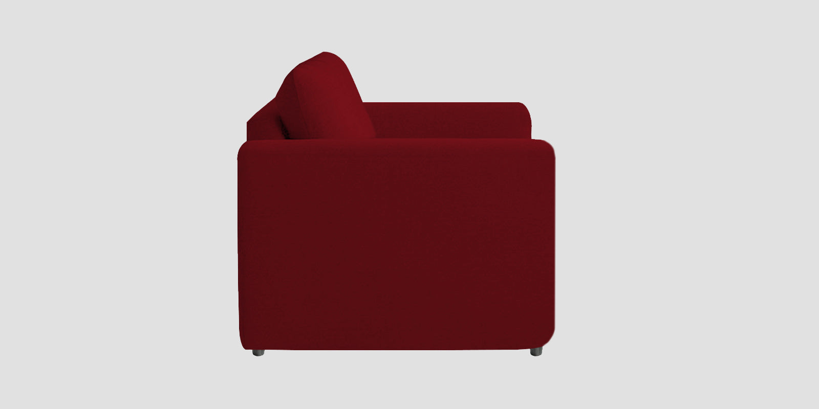 Jack Fabric 3 Seater Sofa In Ruby Red Colour - Febonic Living