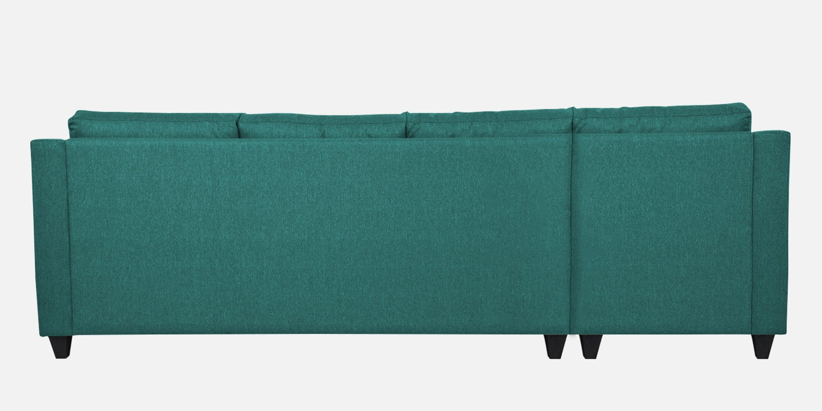 Welly Fabric RHS Sectional Sofa (3+Lounger) In Sea Green Colour - Febonic Living