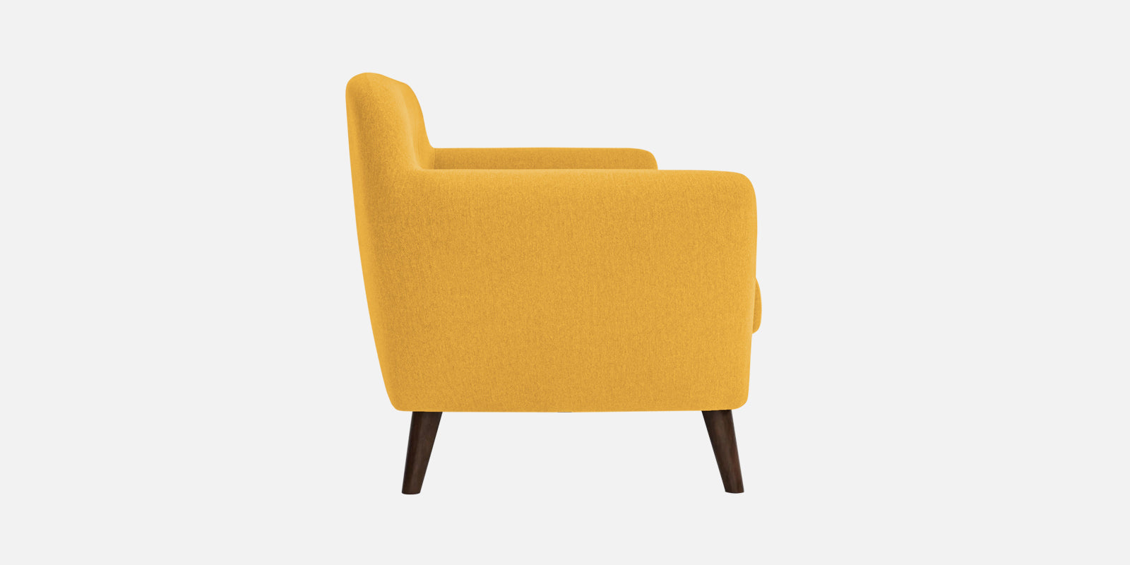 Goofy Fabric 3 Seater Sofa In Bold Yellow Colour - Febonic Living