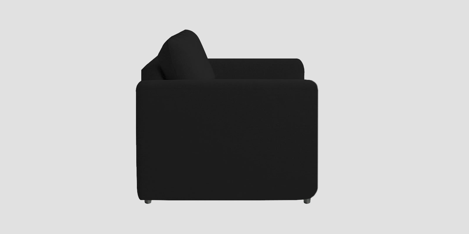 Jack Fabric 3 Seater Sofa In Zed Black Colour - Febonic Living