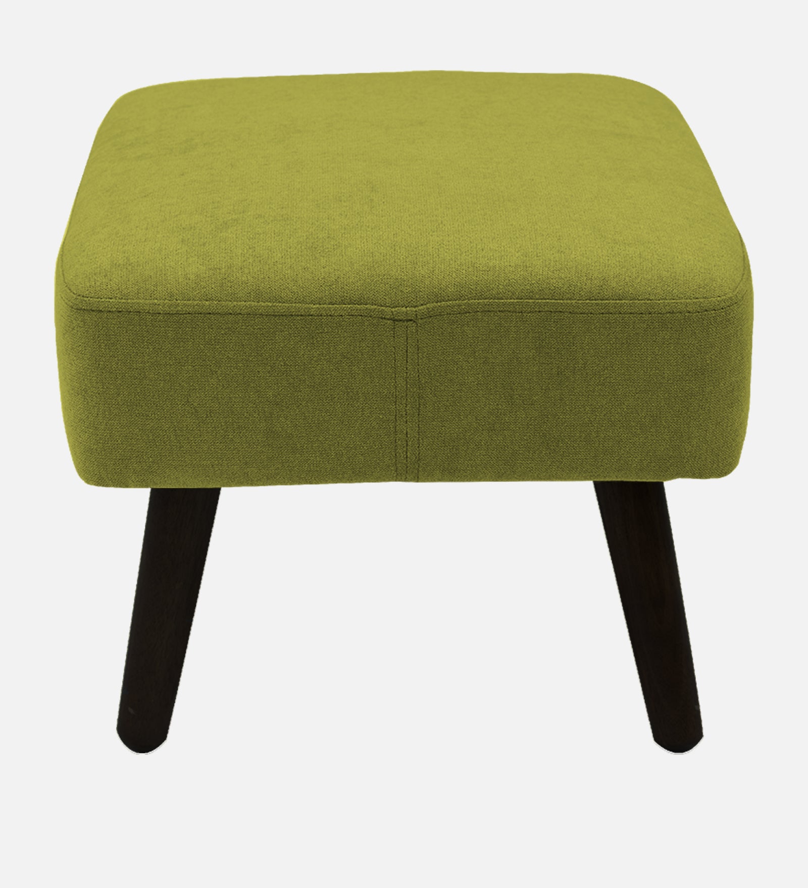 Luke Fabric Foot Stool In Parrot Green Colour - Febonic Living