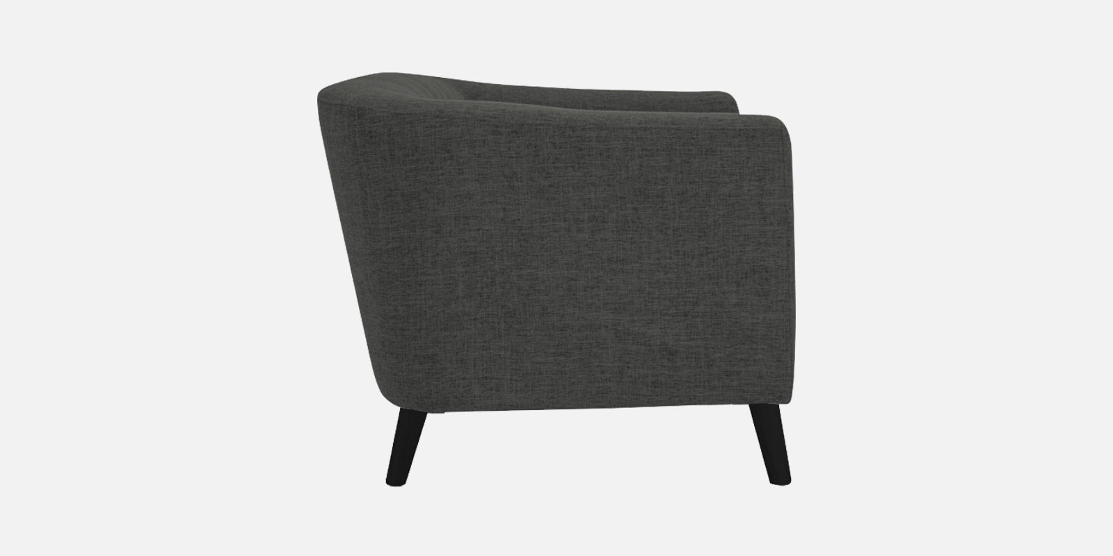 Casper Fabric 2 Seater Sofa In Charcoal Grey Colour - Febonic Living