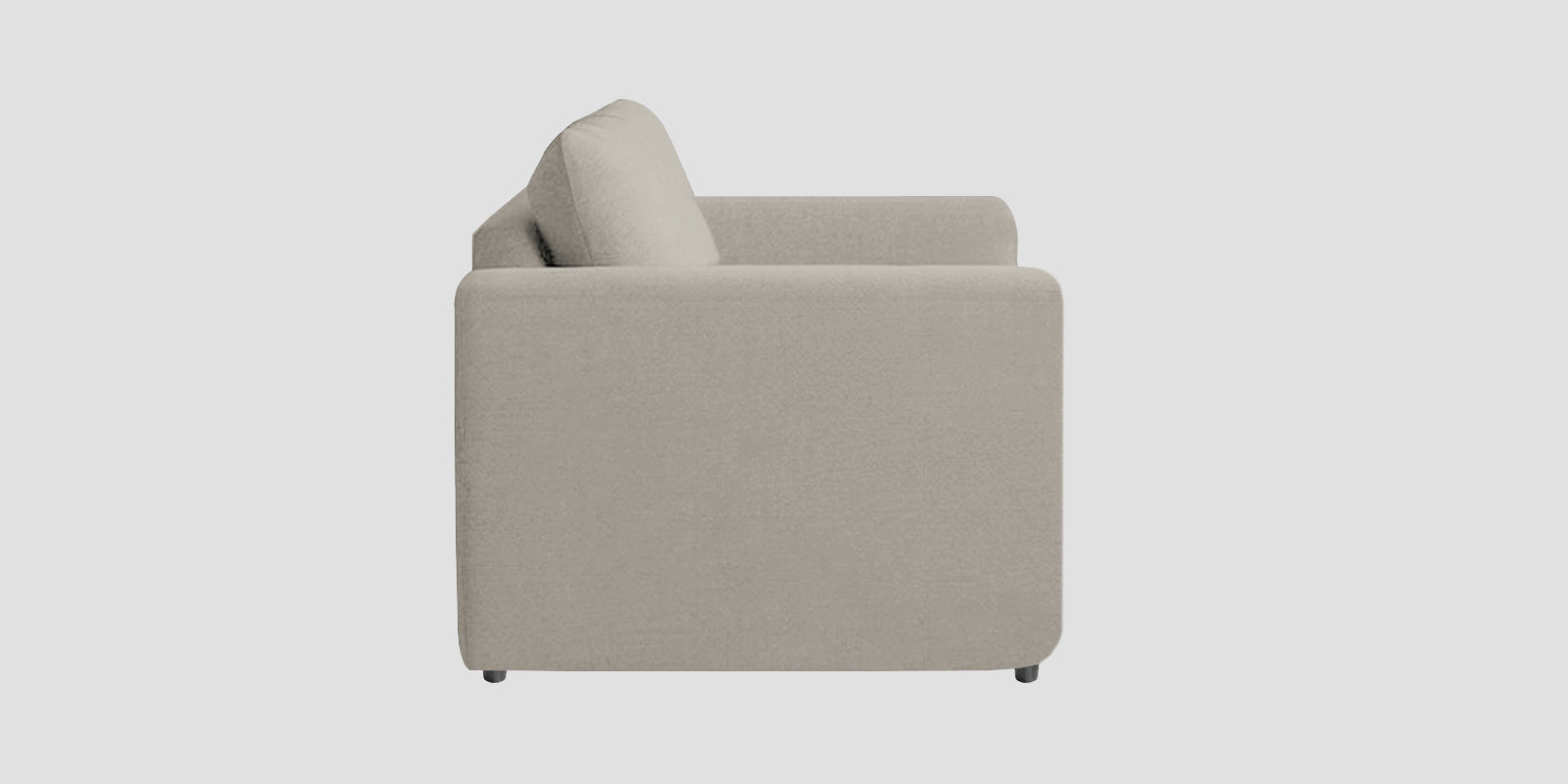 Jack Fabric 3 Seater Sofa In Ash Grey Colour - Febonic Living