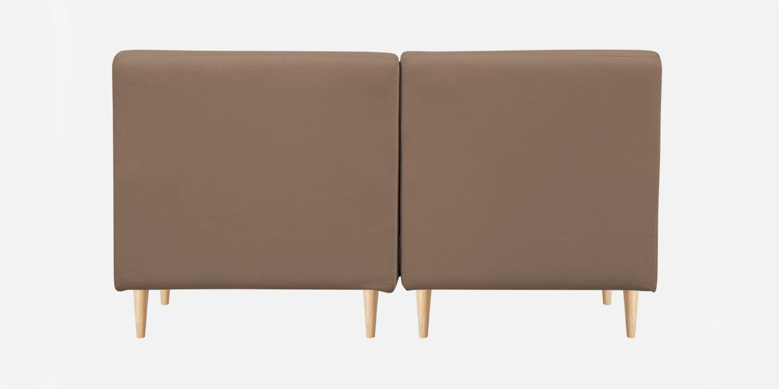 Woody Fabric 2 Seater Sofa In Wheat Beige Colour - Febonic Living