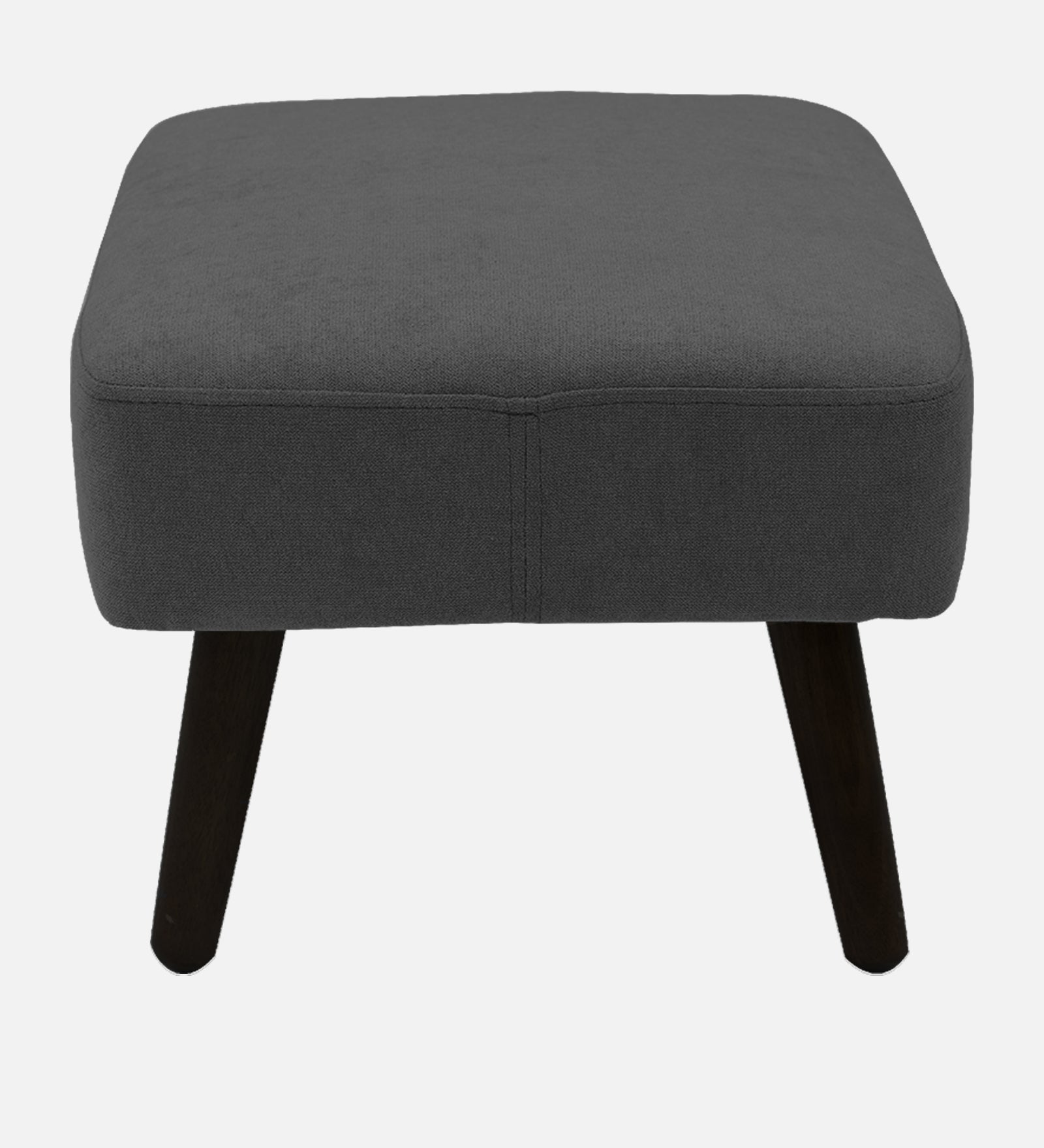 Luke Fabric Foot Stool In Charcoal Grey Colour - Febonic Living