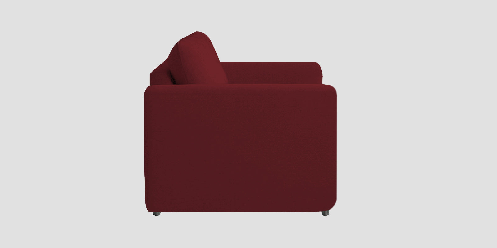 Jack Fabric 3 Seater Sofa In Blood Maroon Colour - Febonic Living