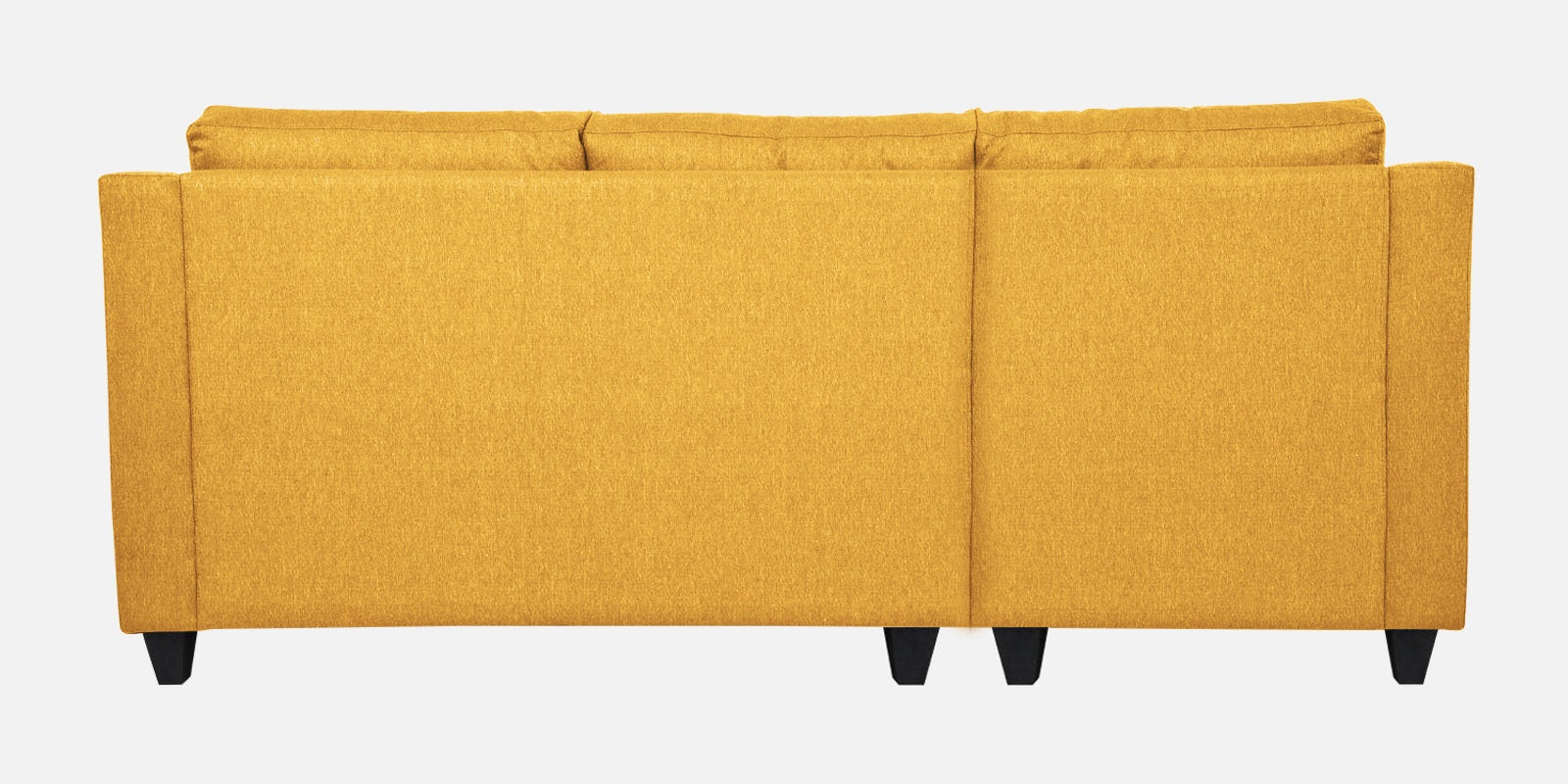 Welly Fabric RHS Sectional Sofa (2+Lounger) In Bold Yellow Colour - Febonic Living