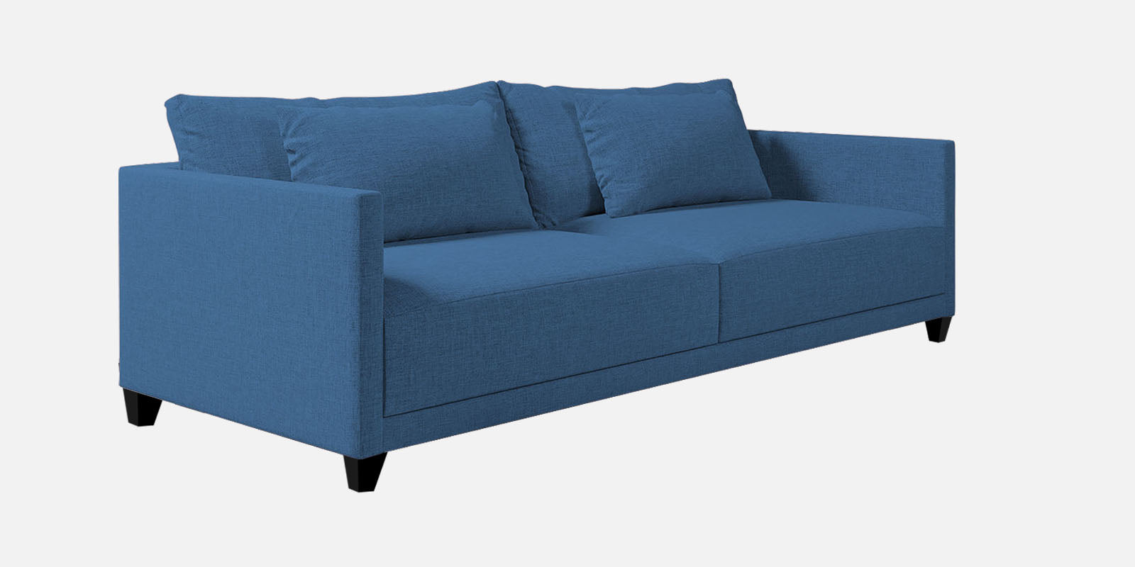 Kera Fabric 3 Seater Sofa In Light Blue Colour - Febonic Living
