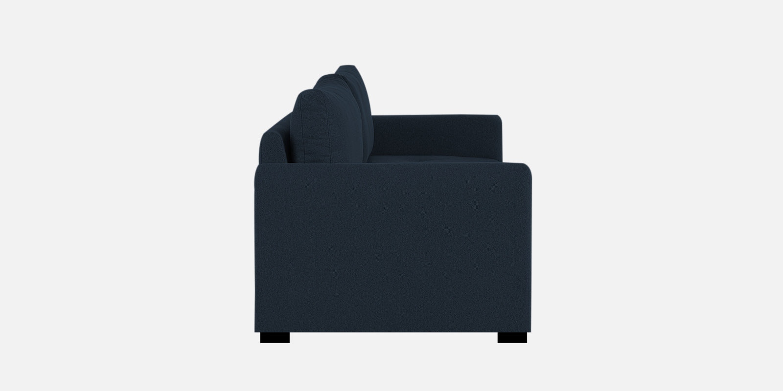 Sigma Fabric 3 Seater Sofa In Denim Blue Colour - Febonic Living