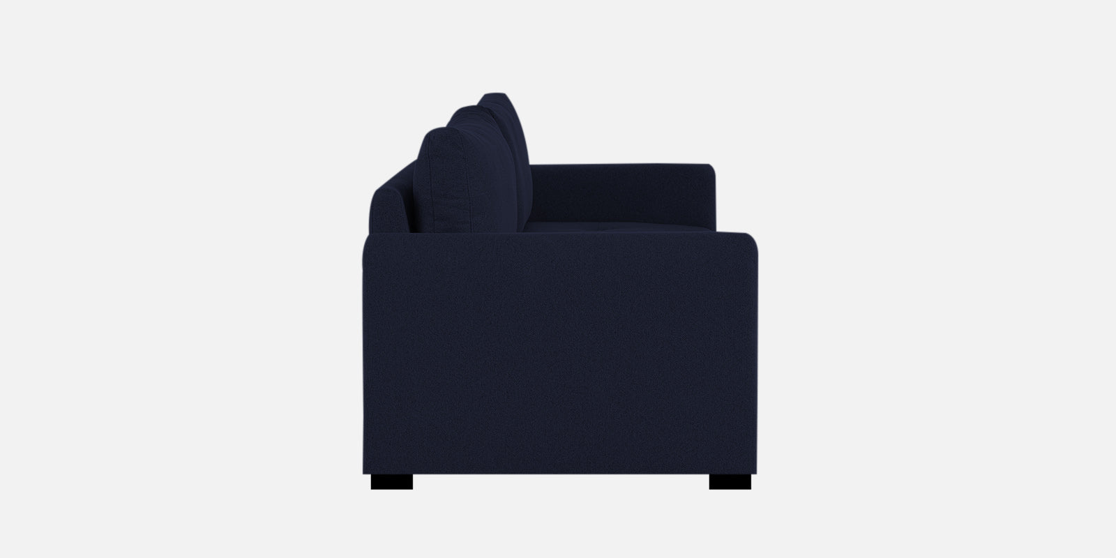 Sigma Fabric 3 Seater Sofa In Royal Blue Colour - Febonic Living
