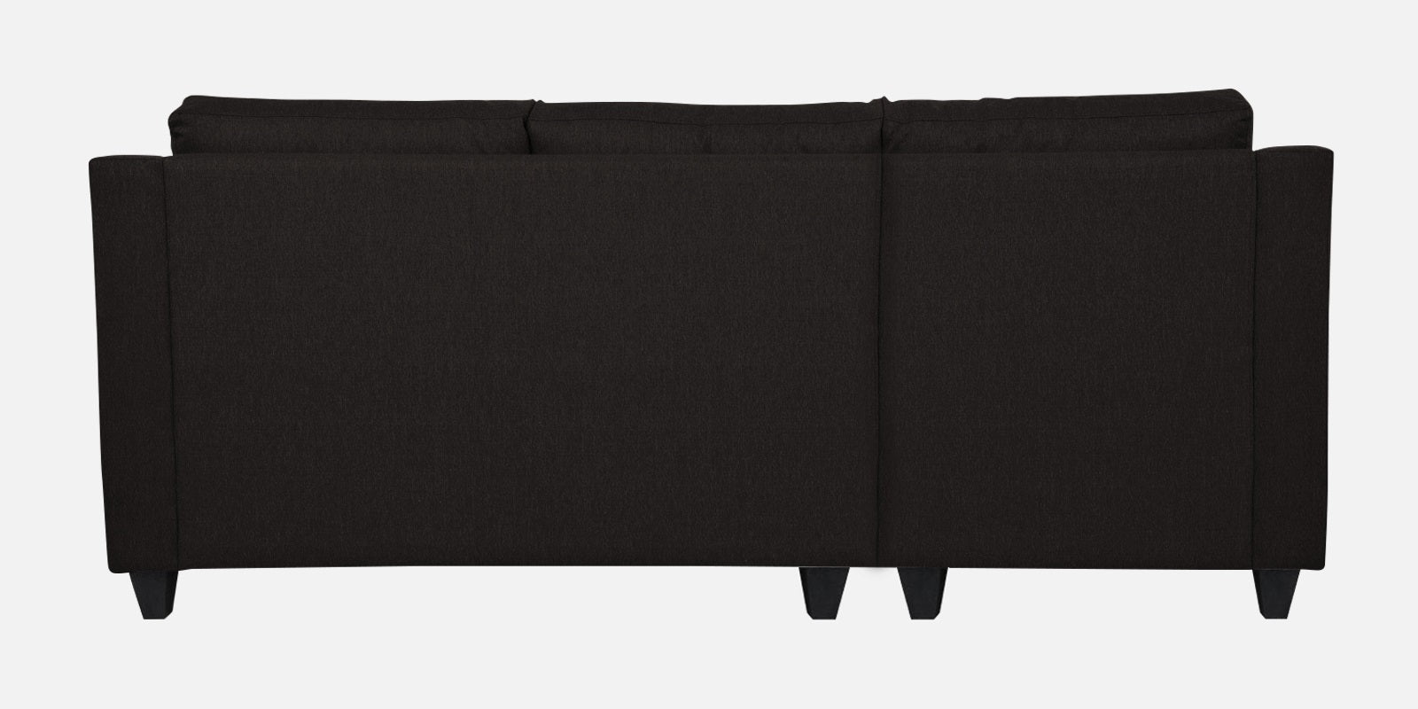 Welly Fabric RHS Sectional Sofa (2+Lounger) In Cara Brown Colour - Febonic Living