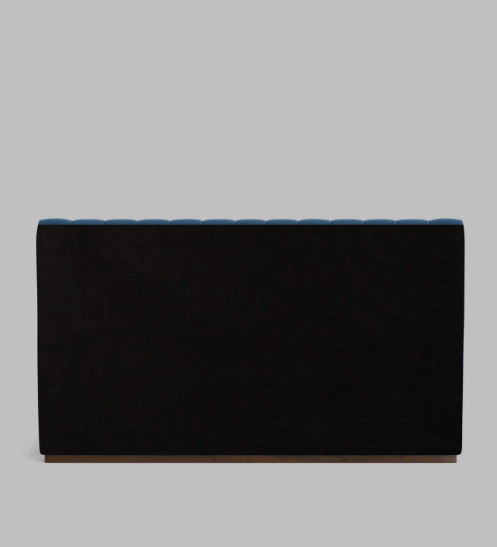 Nalan Fabric Upholstered King Size Bed in Imperial Blue Colour - Febonic Living