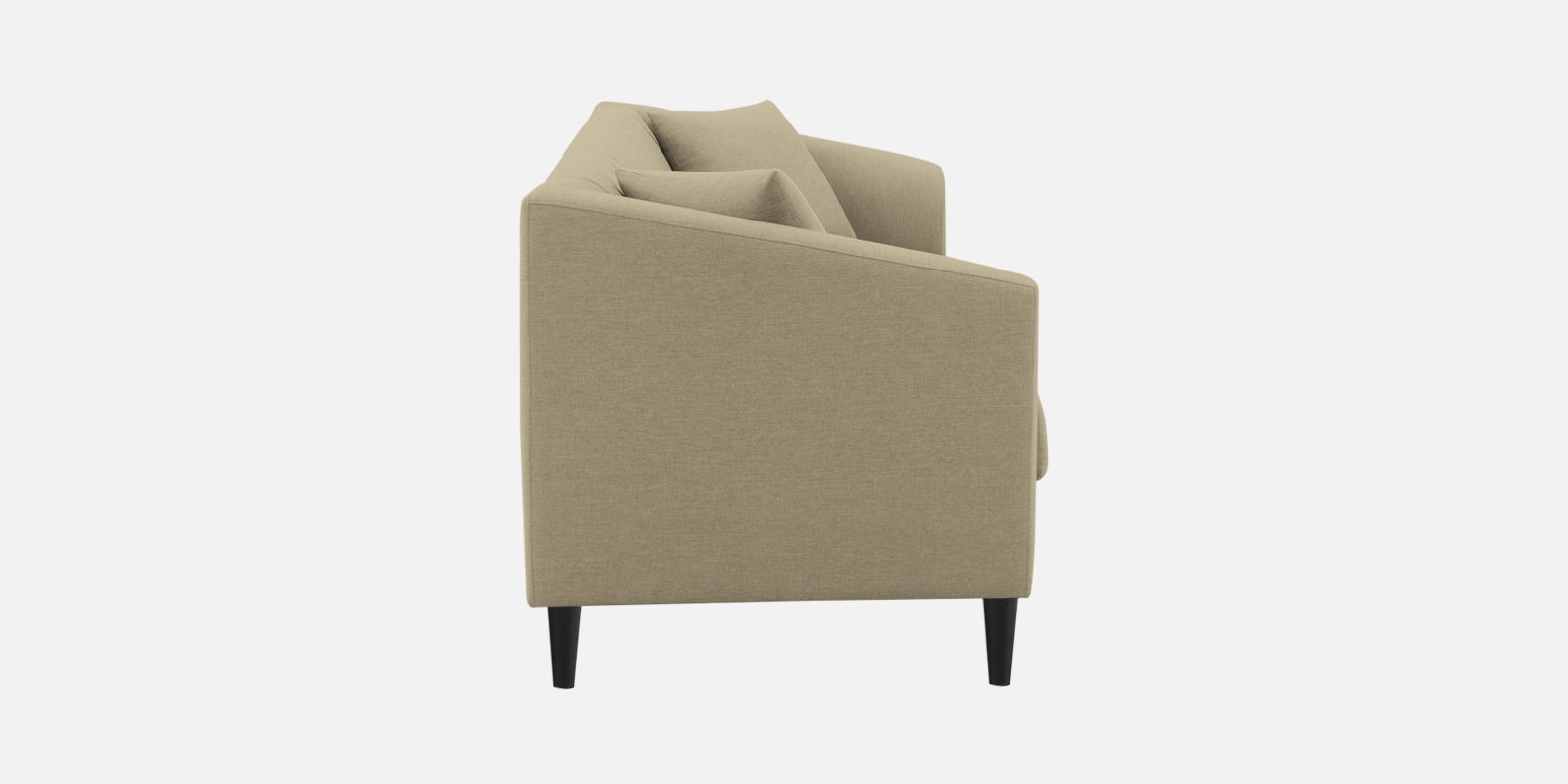 Polon Fabric 2 Seater Sofa In Honey Beige Colour - Febonic Living