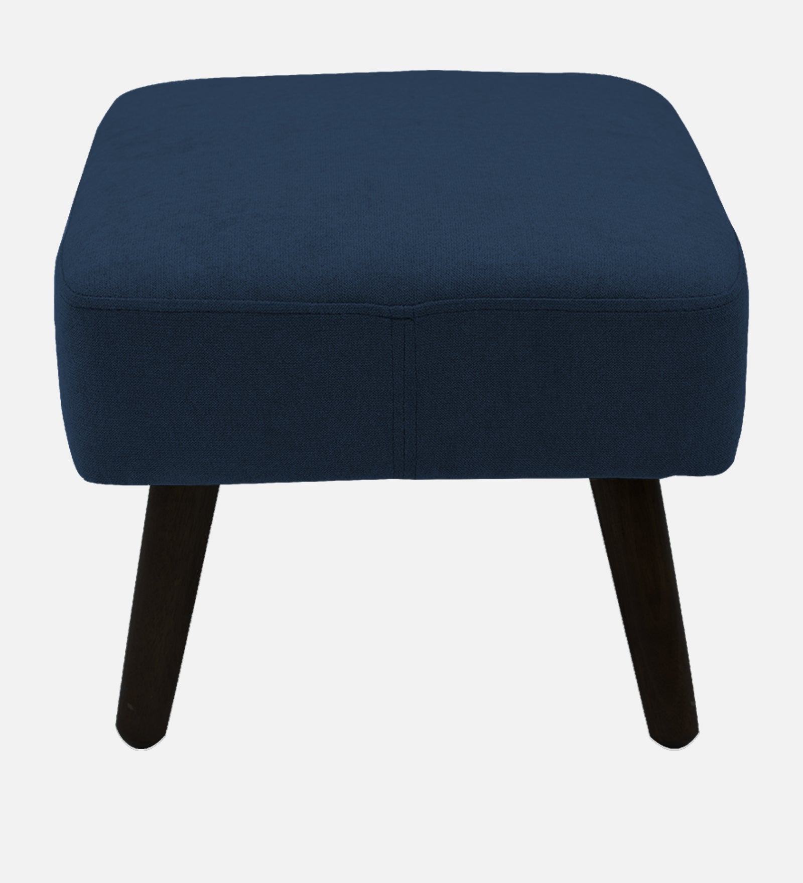 Luke Fabric Foot Stool In Denim Blue Colour - Febonic Living