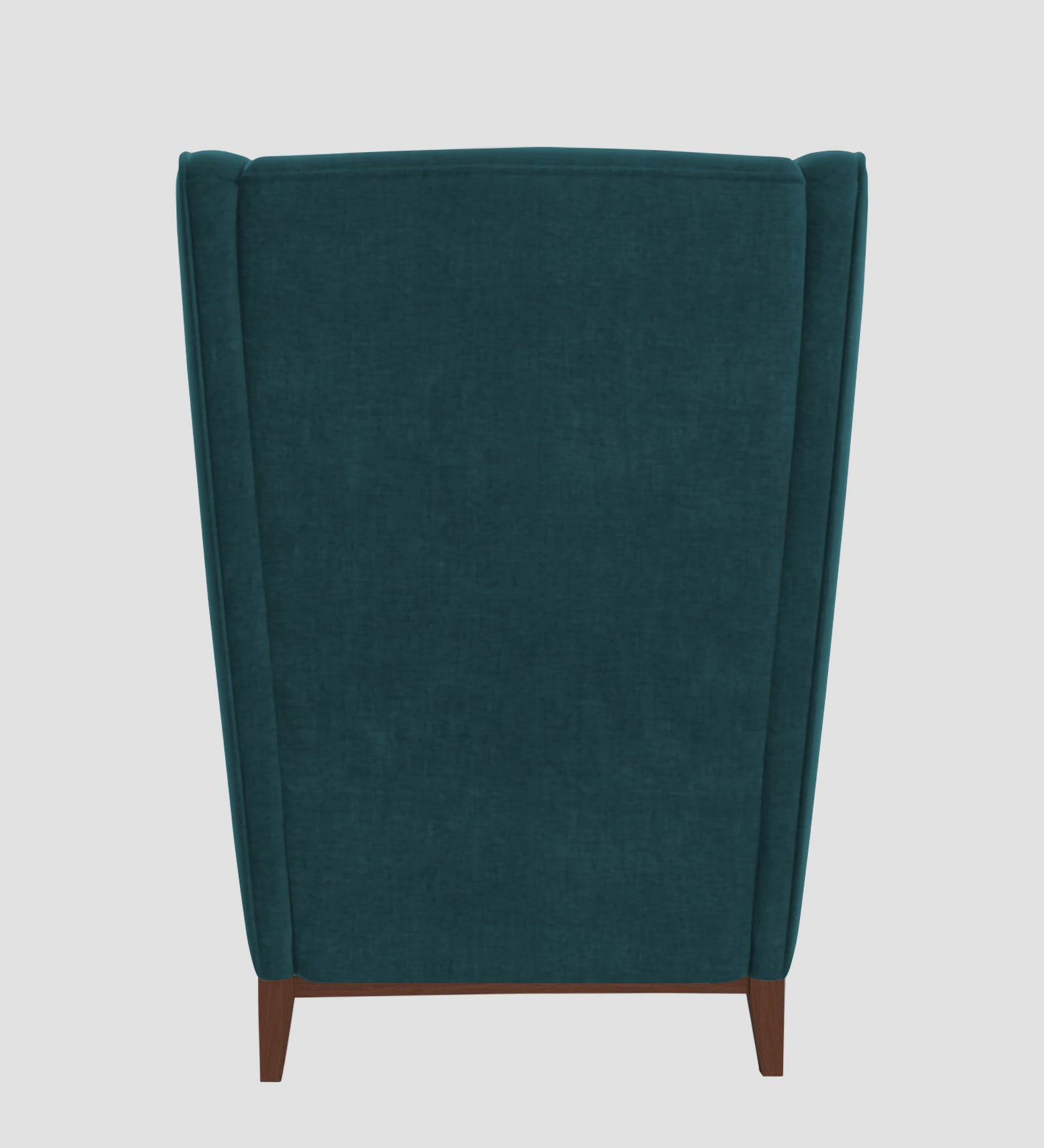 Suri Velvet Wing Chair In Arabian Green Colour - Febonic Living