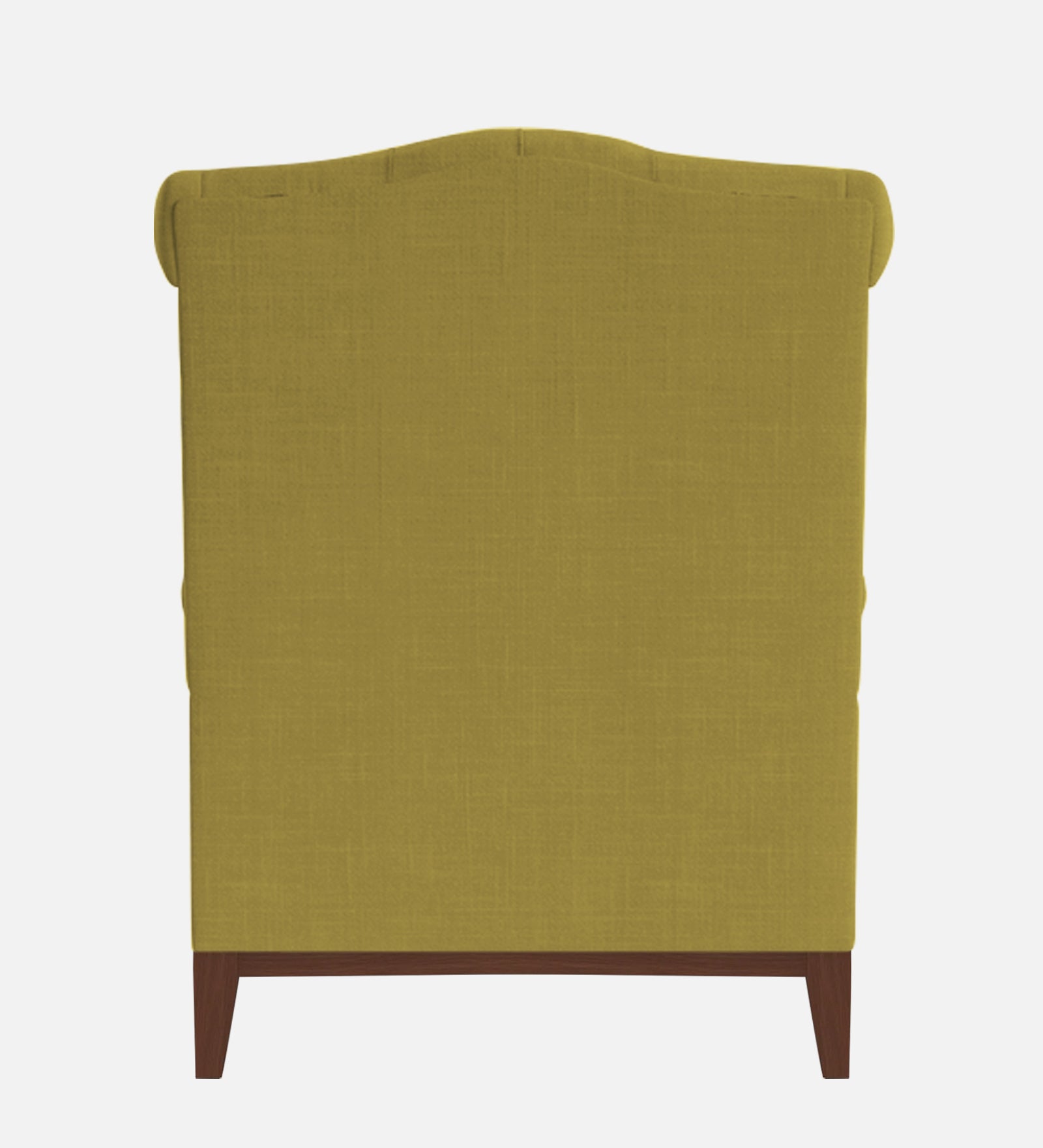 Nory Fabric Wing Chair In Parrot Green Colour - Febonic Living